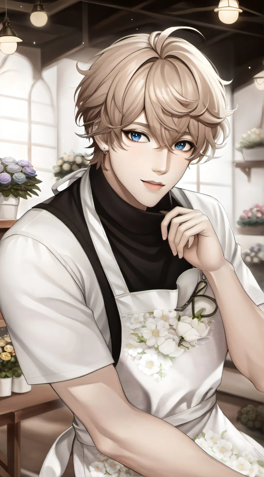 ai character: JACK💐 background