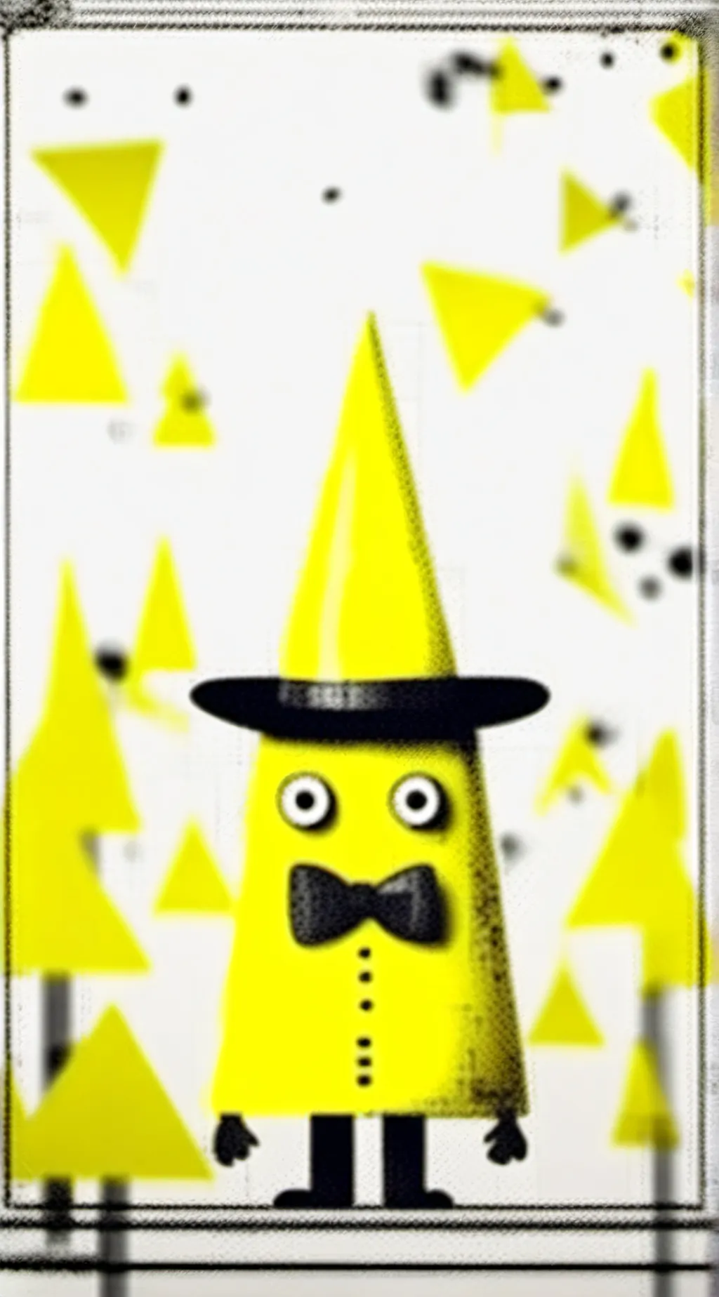 ai character: Bill cipher background