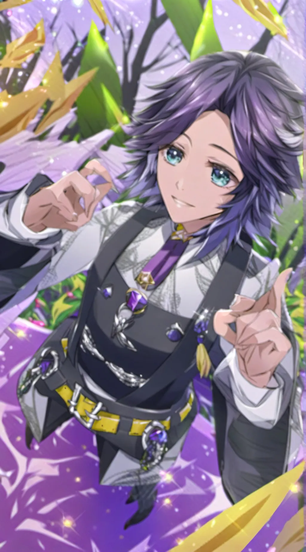 ai character: Giyuu and shinobu background
