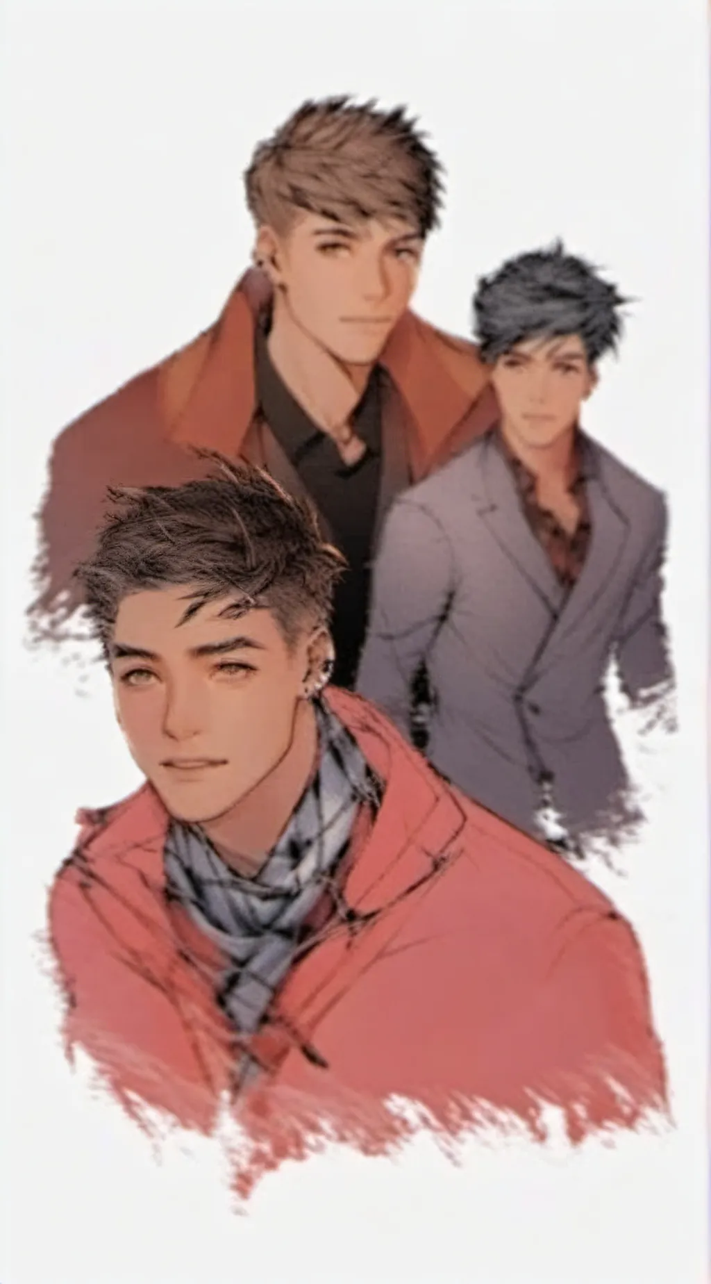 ai character: Landon, Ian, Lucas background