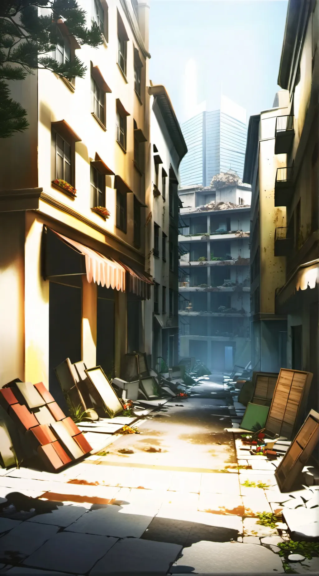 ai character: Disasterous. background