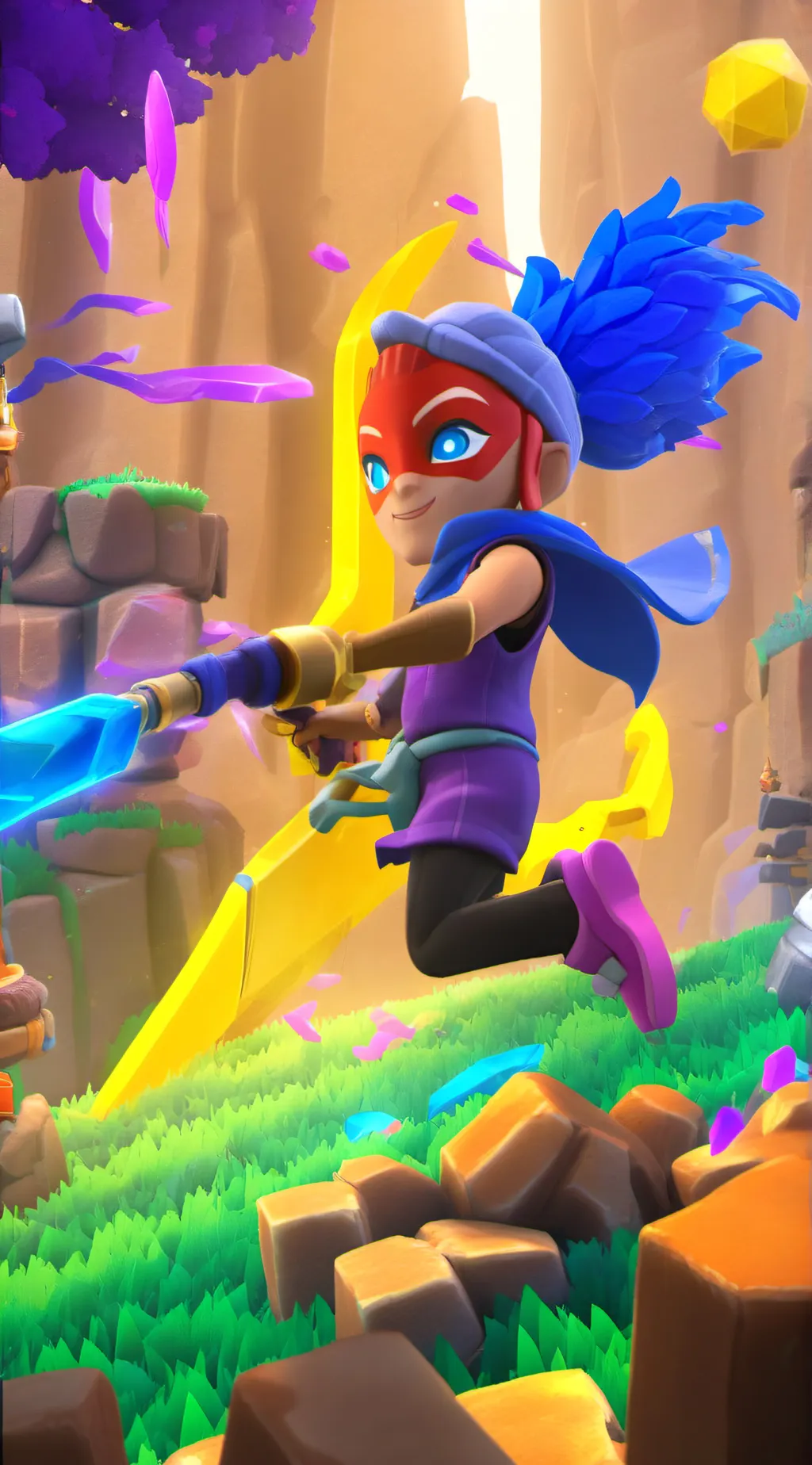 ai character: Flavor frenzy 2 background
