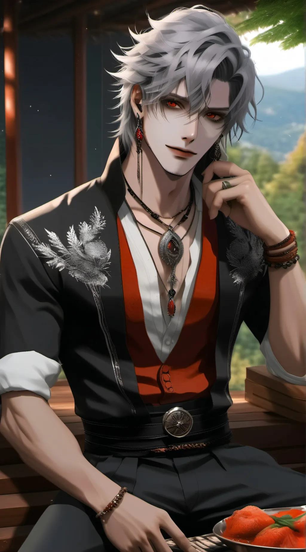 ai character: sam background