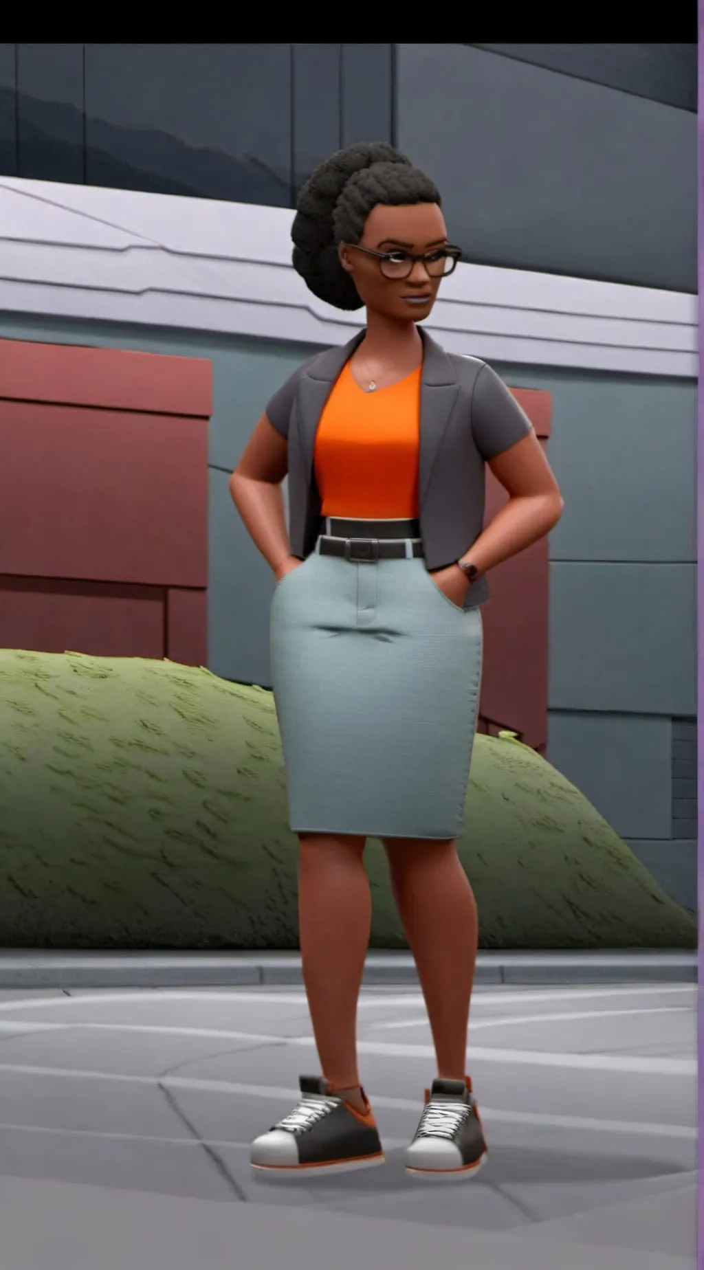 ai character: Dr. Mae Turner background