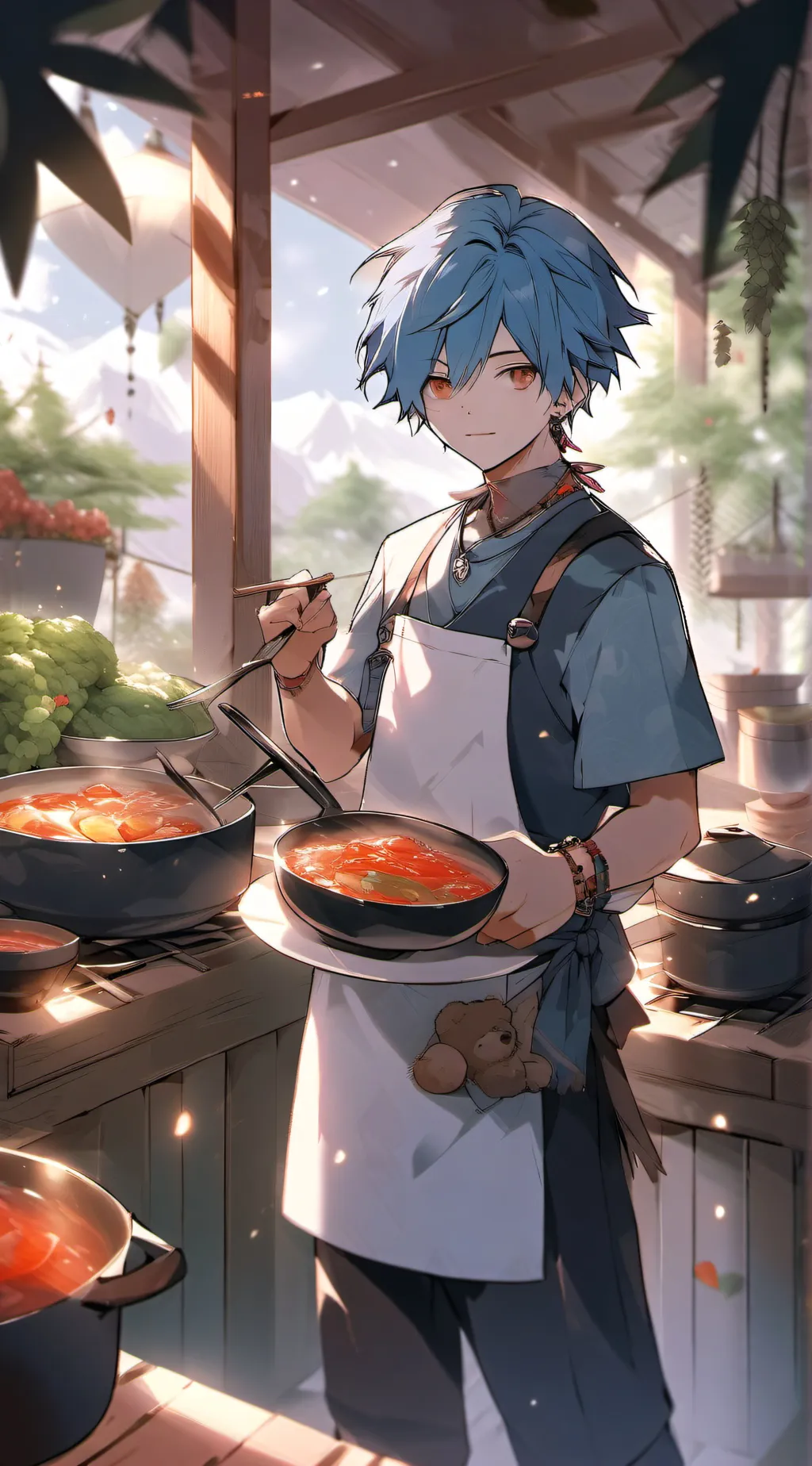 ai character: finny boy background