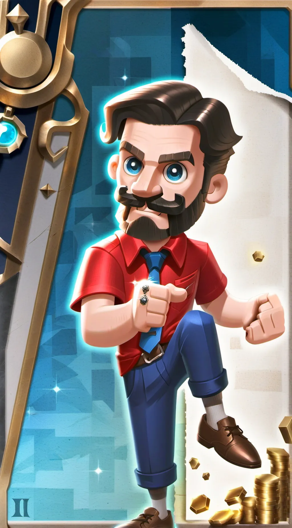 ai character: Marvin background