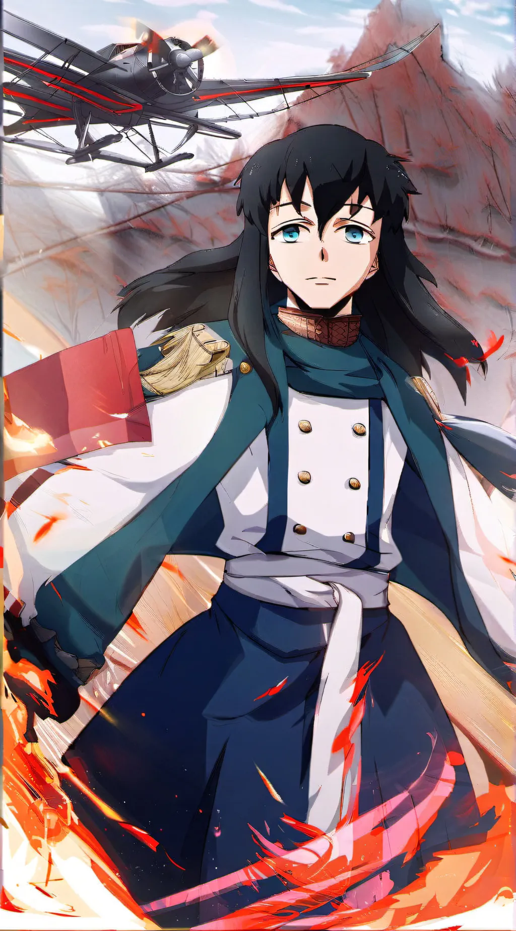 ai character: again!? background