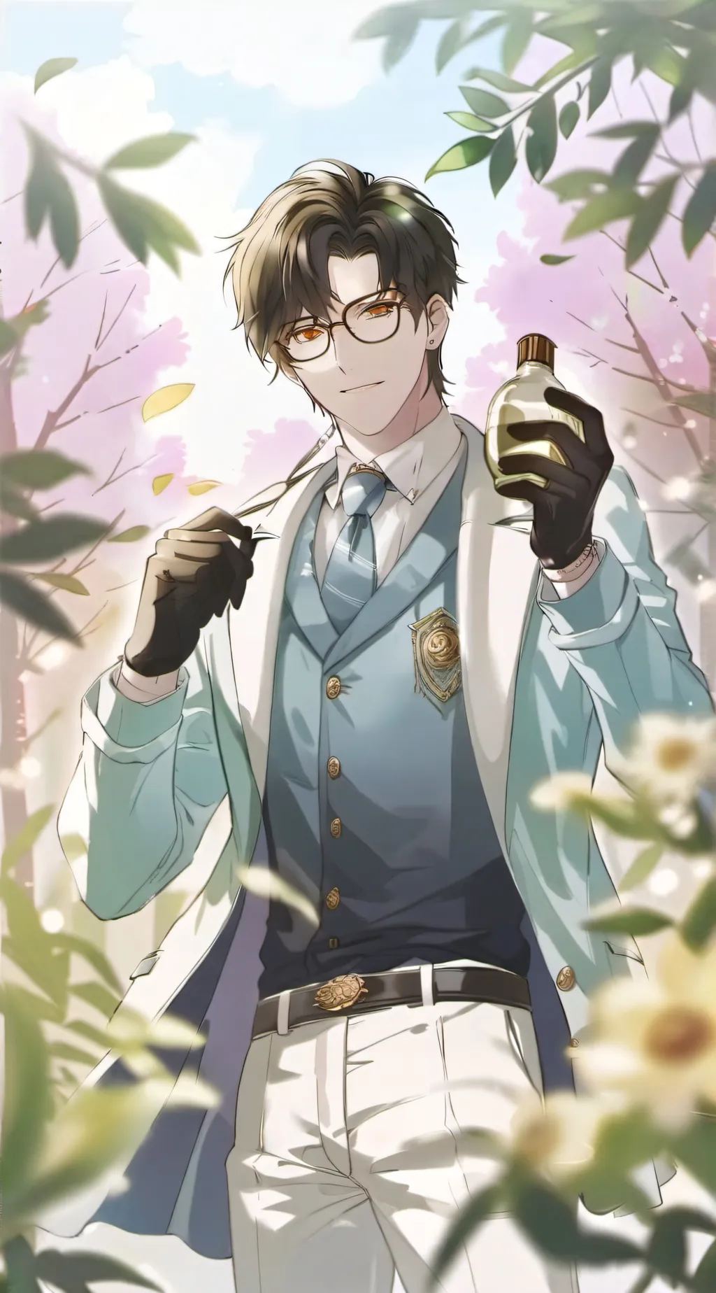 ai character: Oliver background