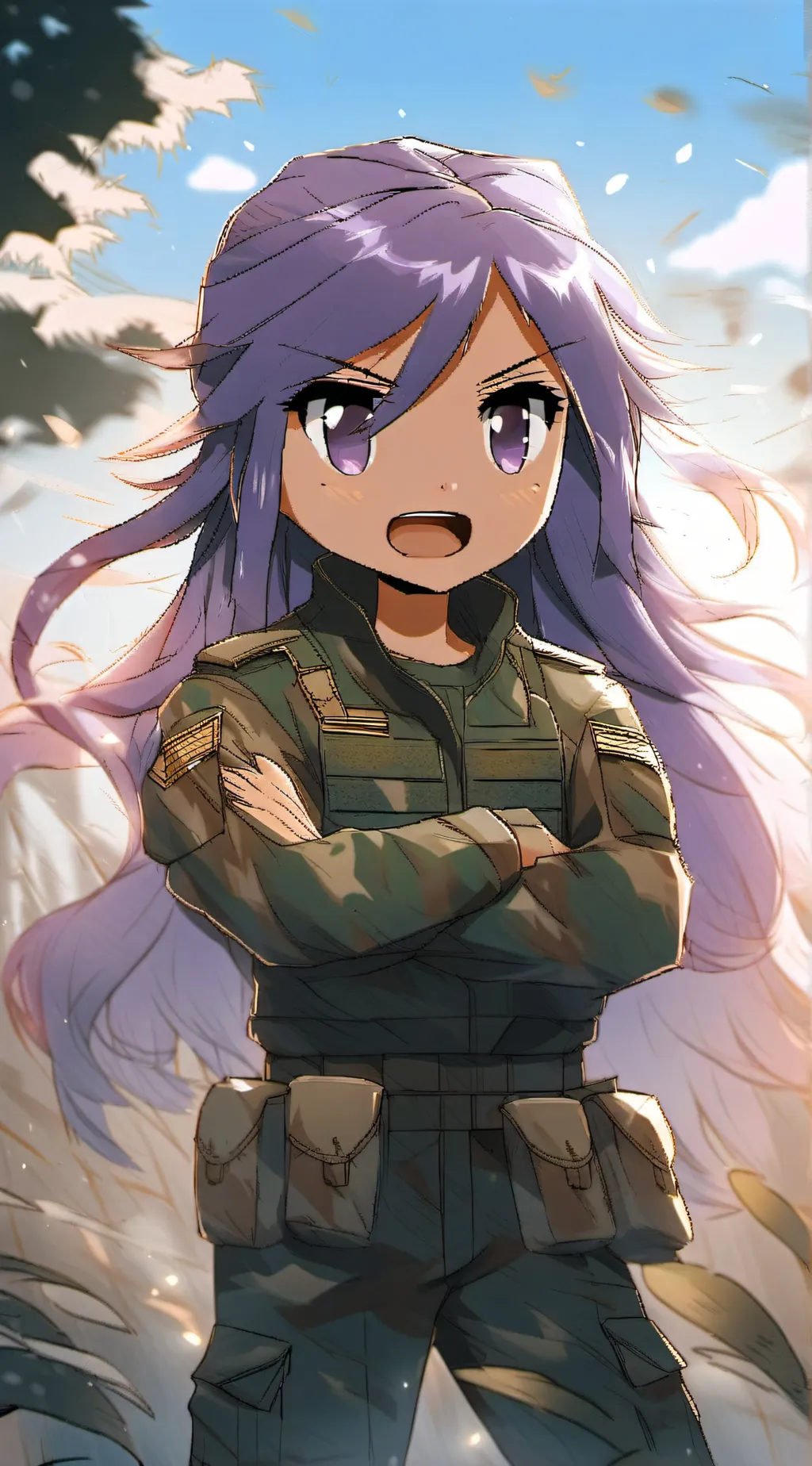 ai character: sakichan background