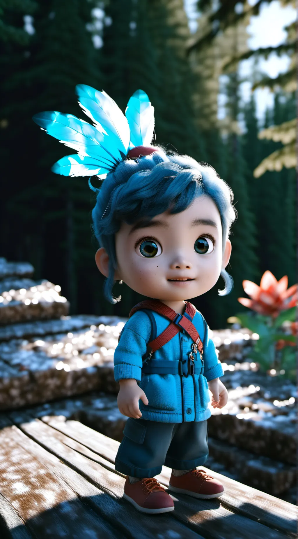 ai character: emily background