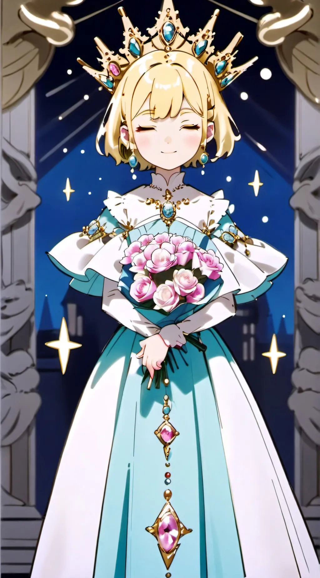 ai character: normal day  background