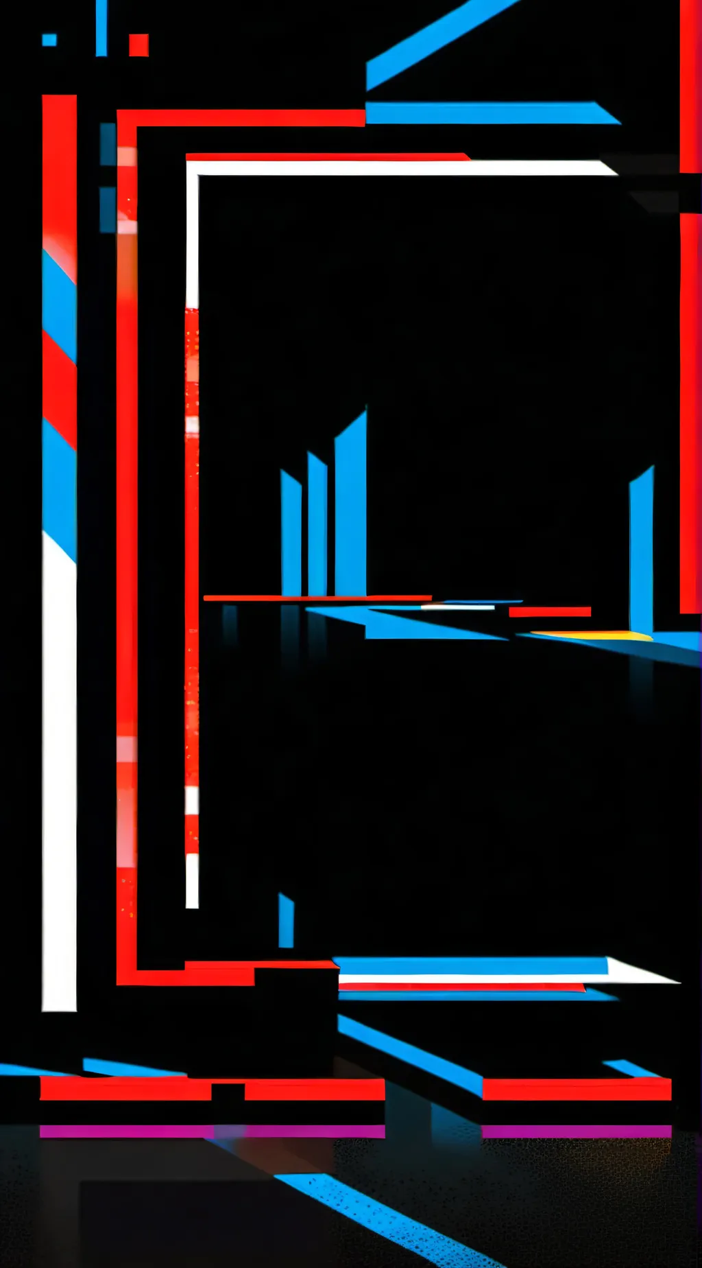 ai character: Pibby Glitchness background
