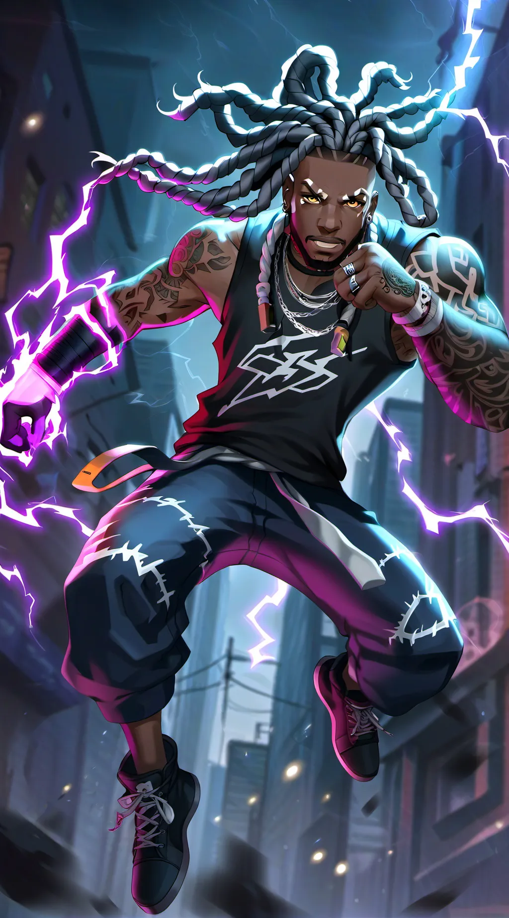 ai character: Virgil Hawkins  background