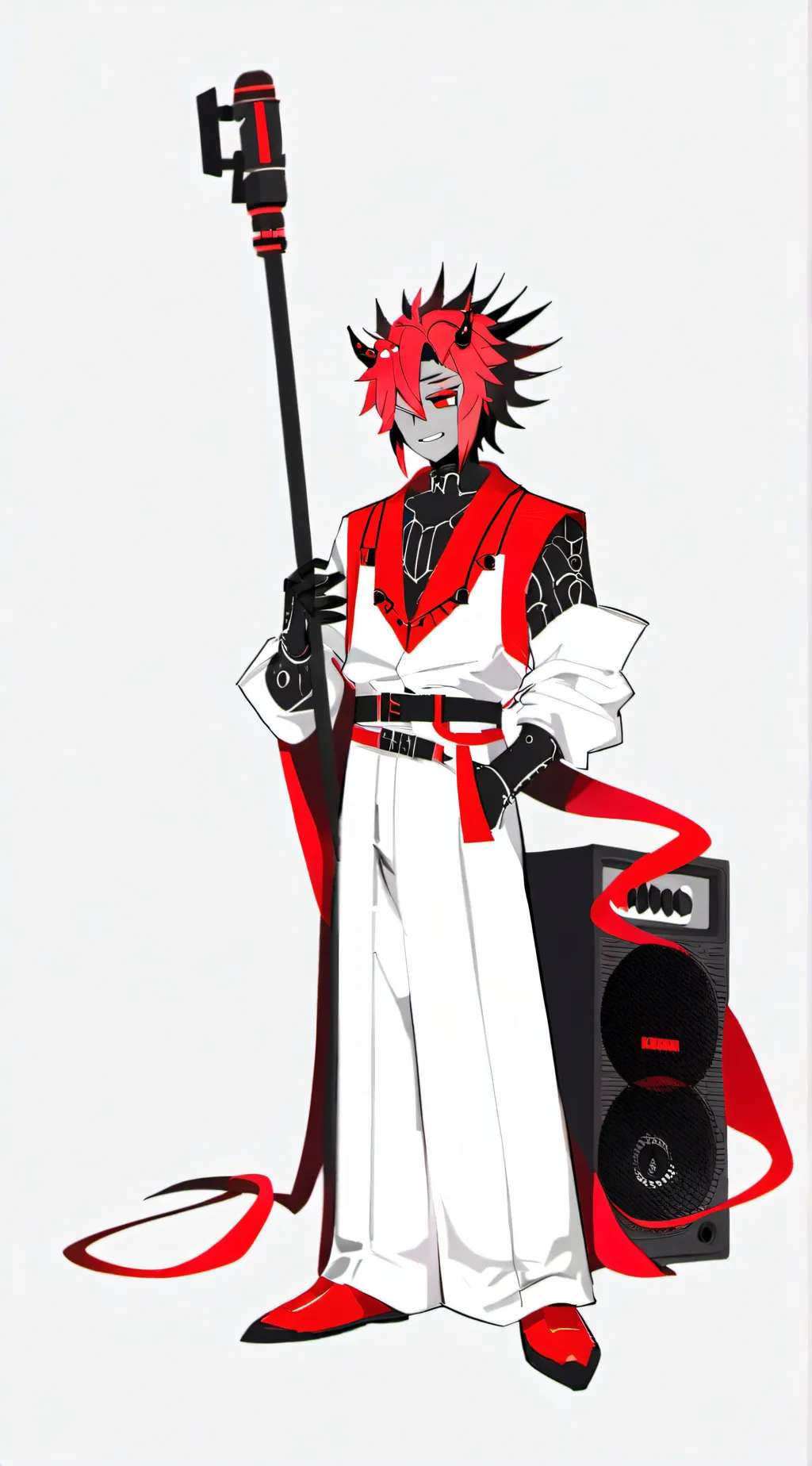 ai character: Alastor  background
