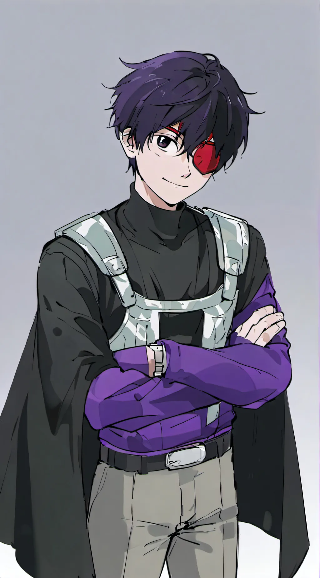 ai character: Dark titan  background
