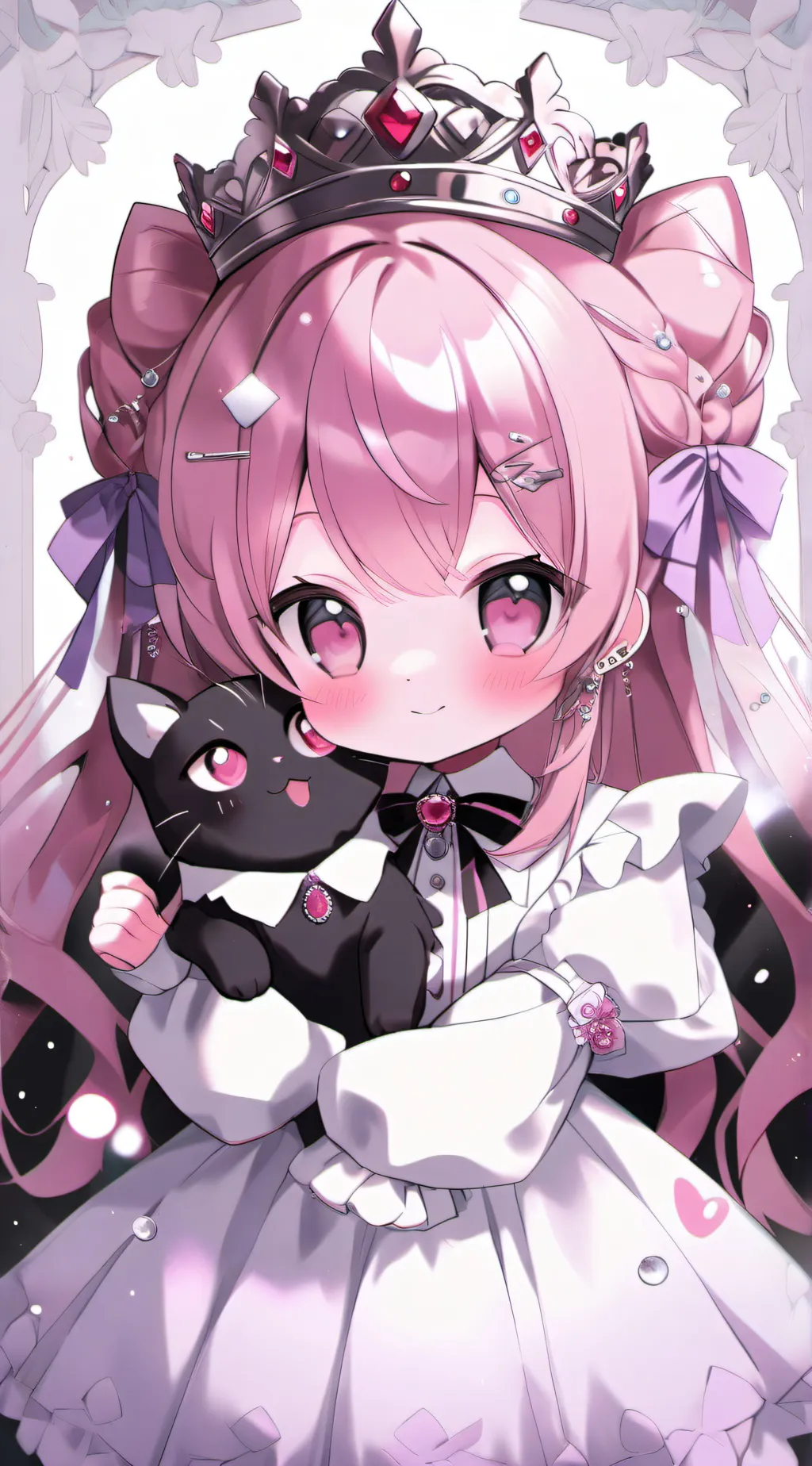 ai character: princess 👑 background
