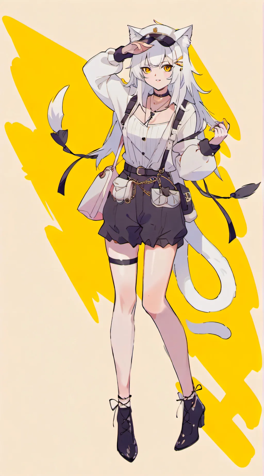ai character: Ashley background