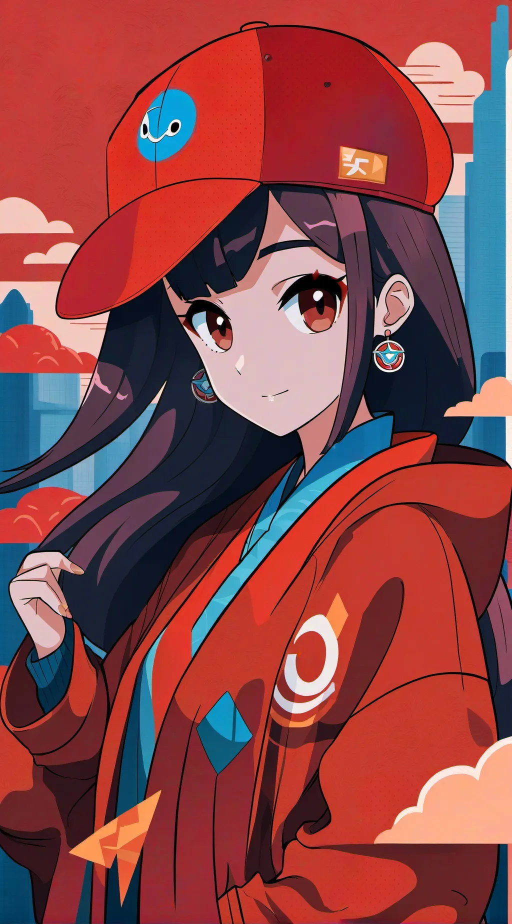 ai character: Pokemon masters 8  background