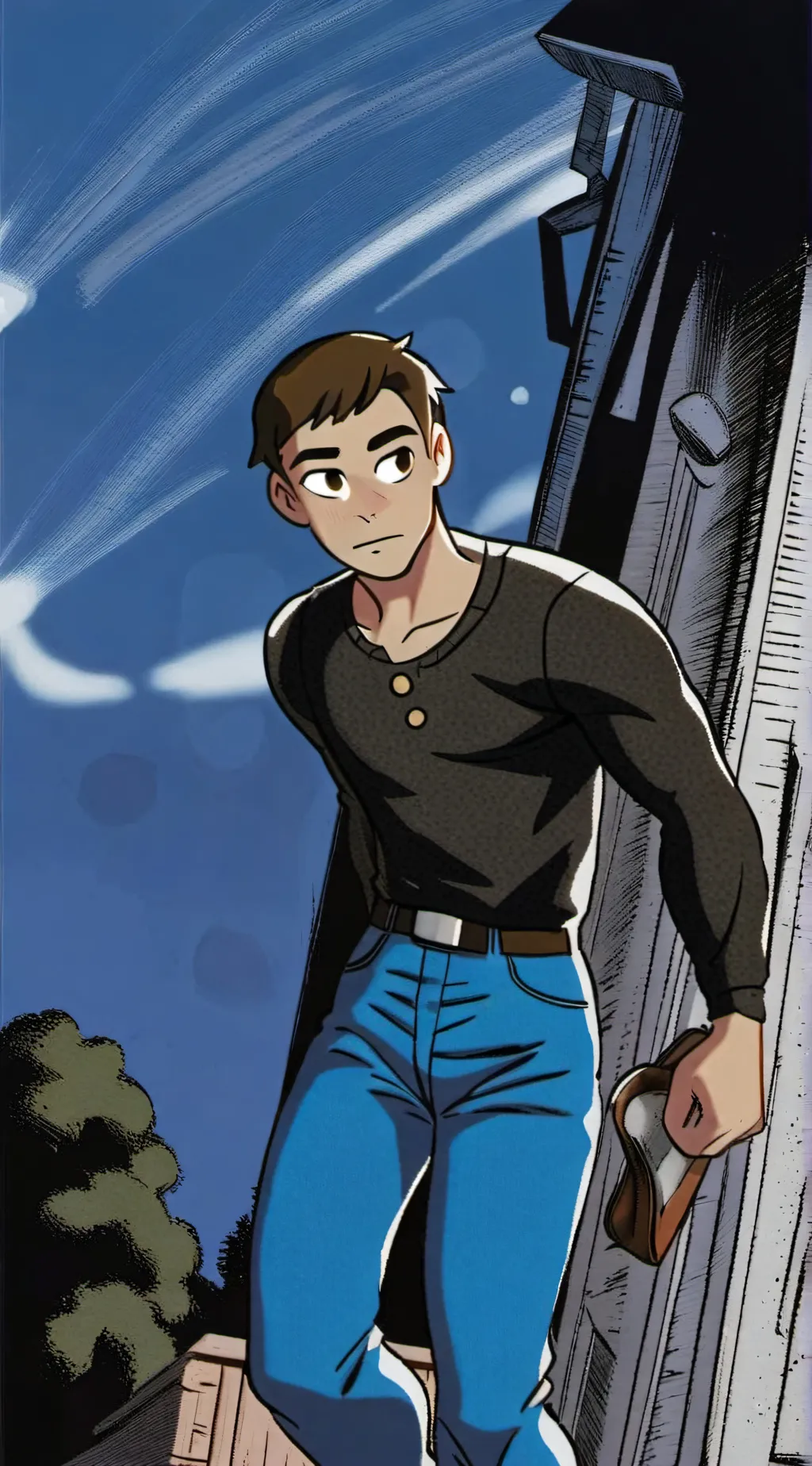 ai character: Ben Clark  background