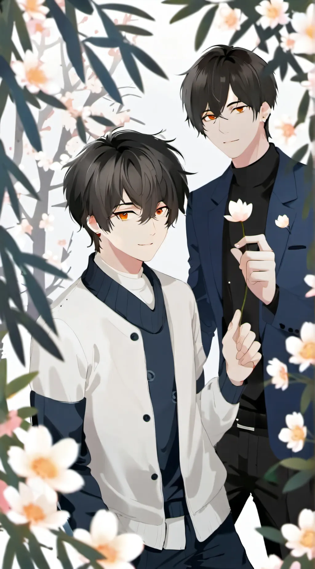 ai character: stoke twins background