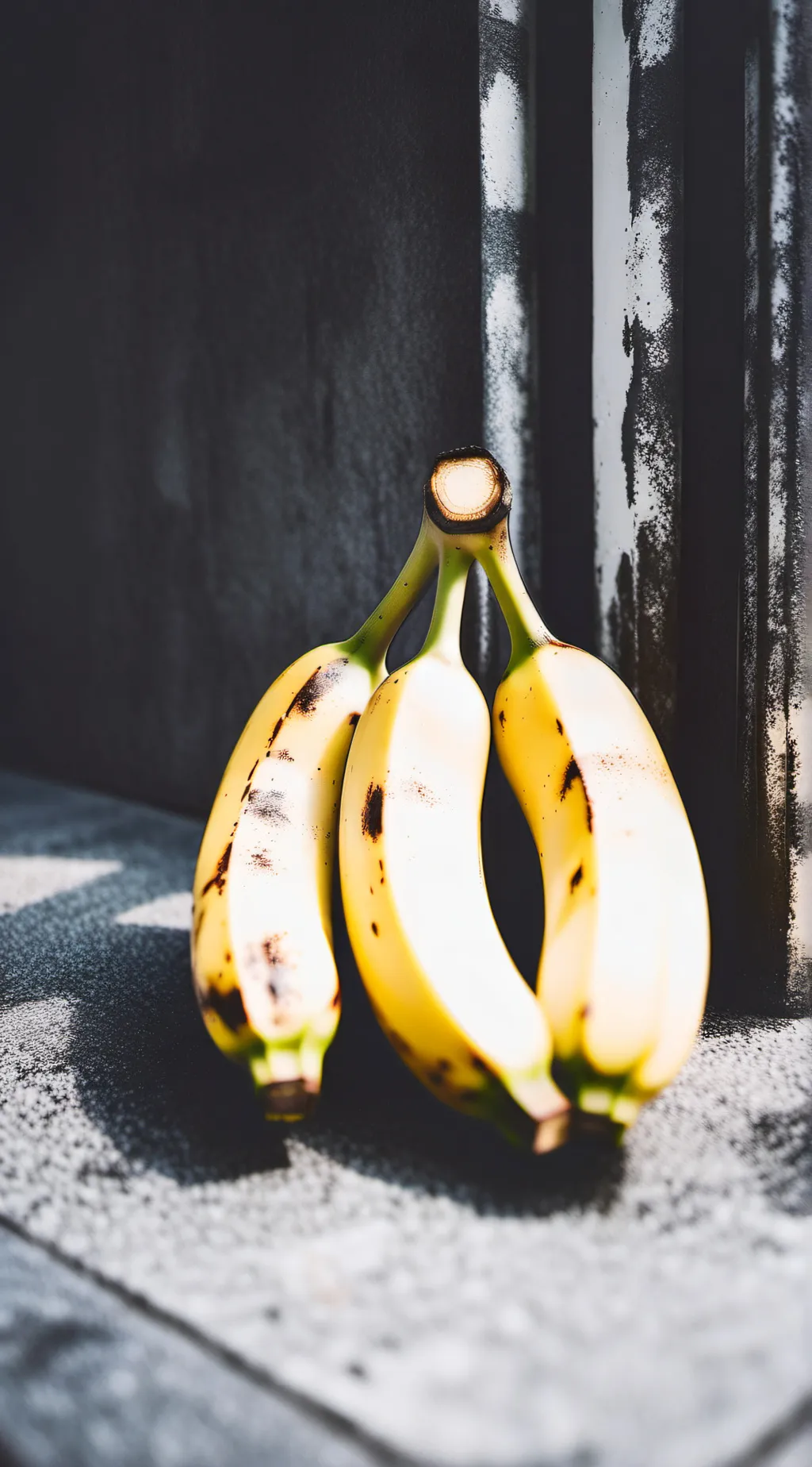 ai character: banana  background