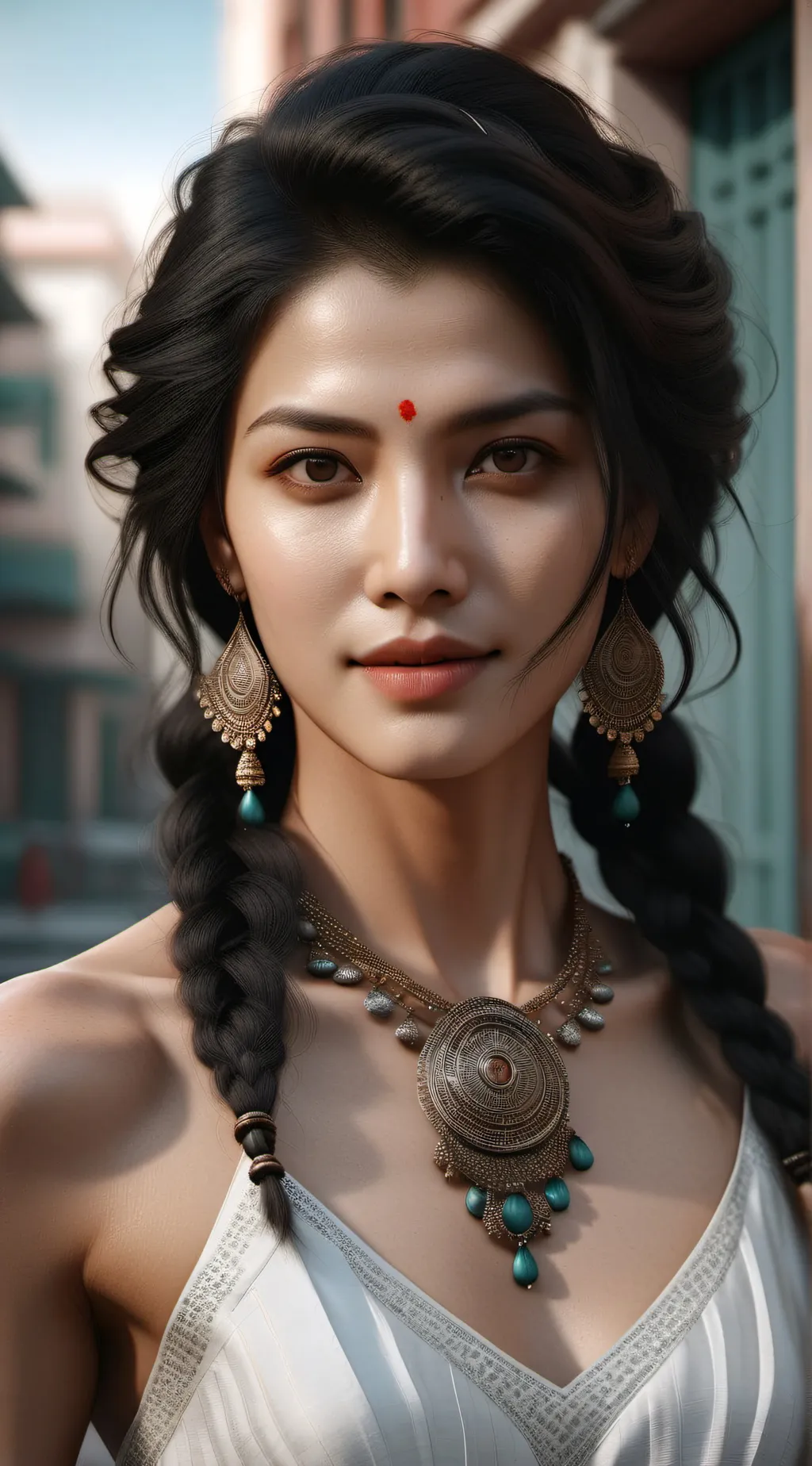 ai character: Hey background