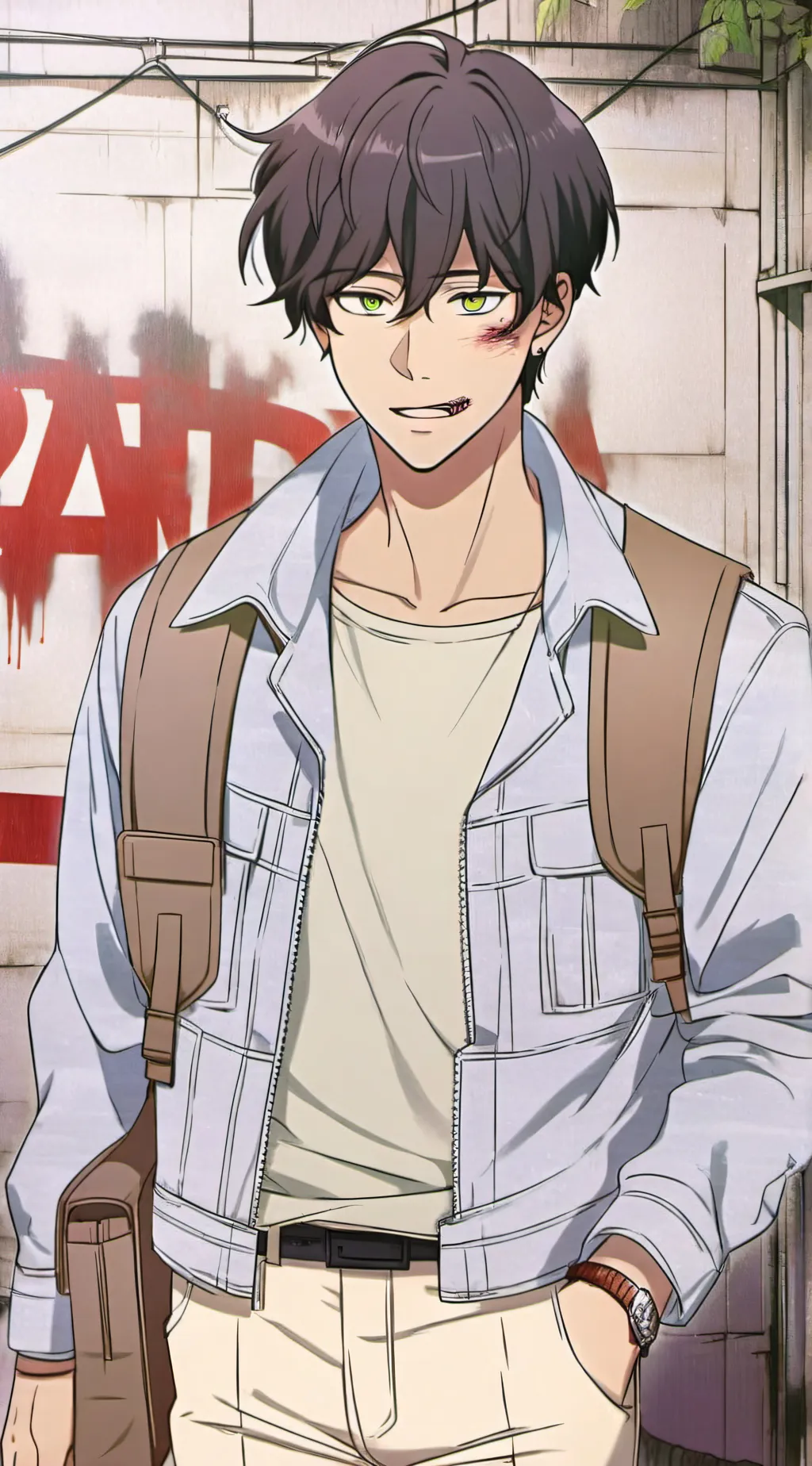 ai character: Marcus  background