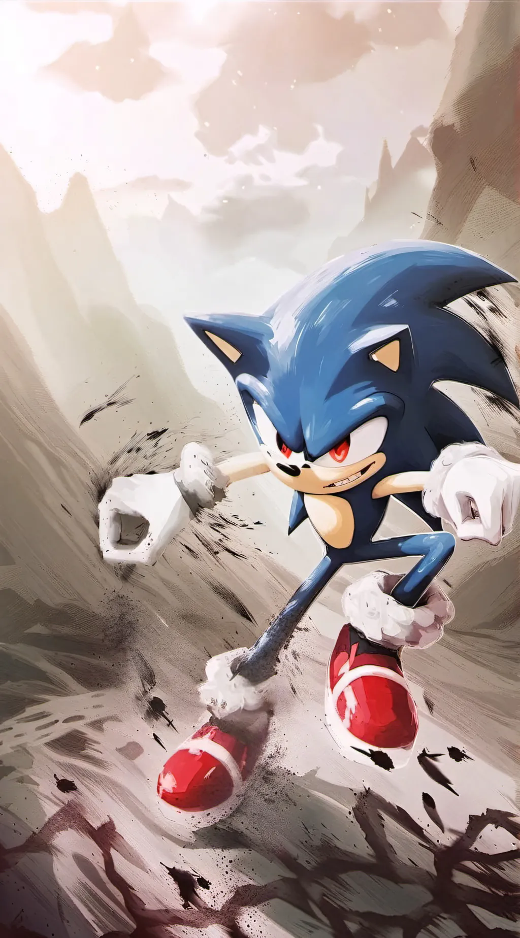 ai character: Sonic.exe background