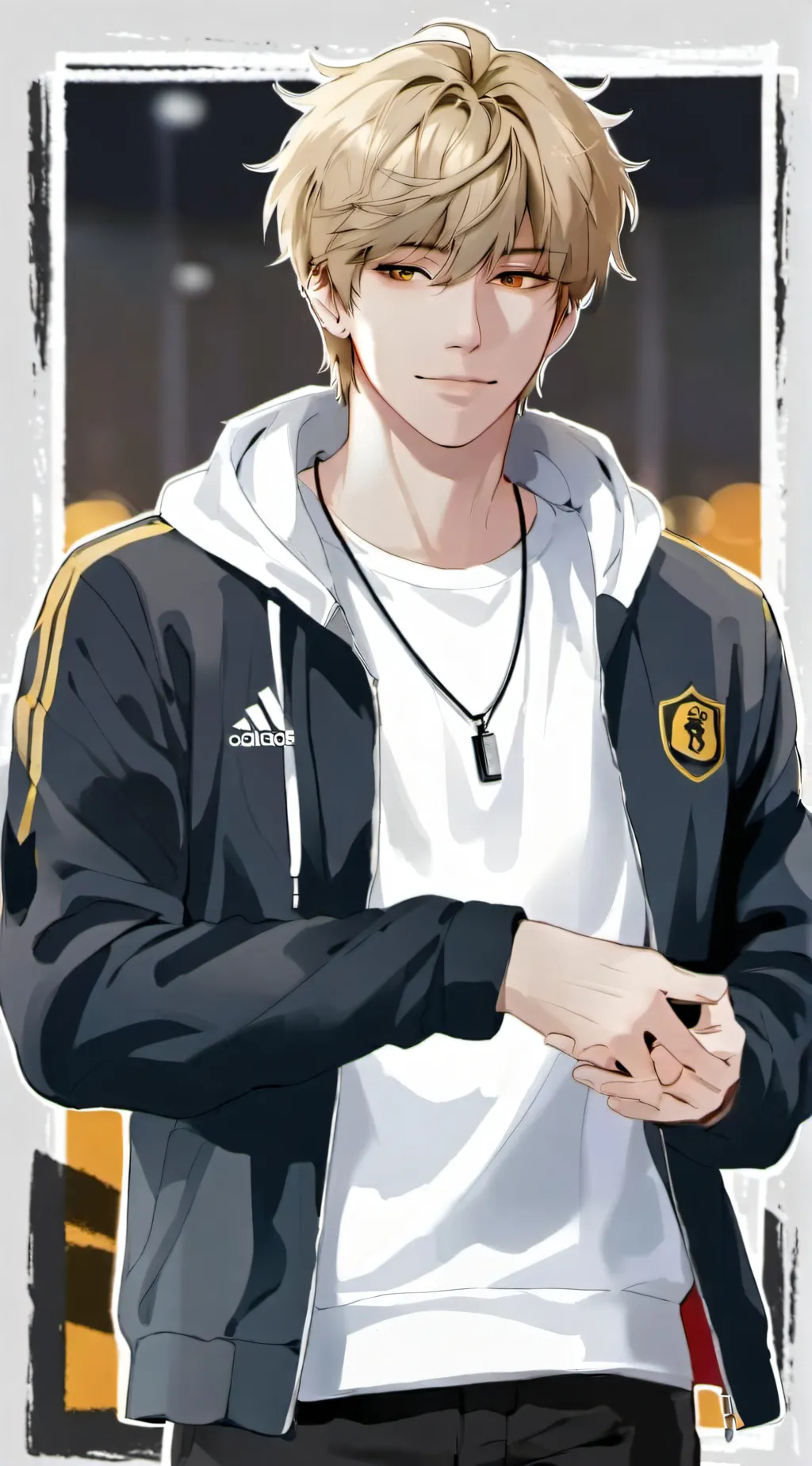 ai character: hunter background