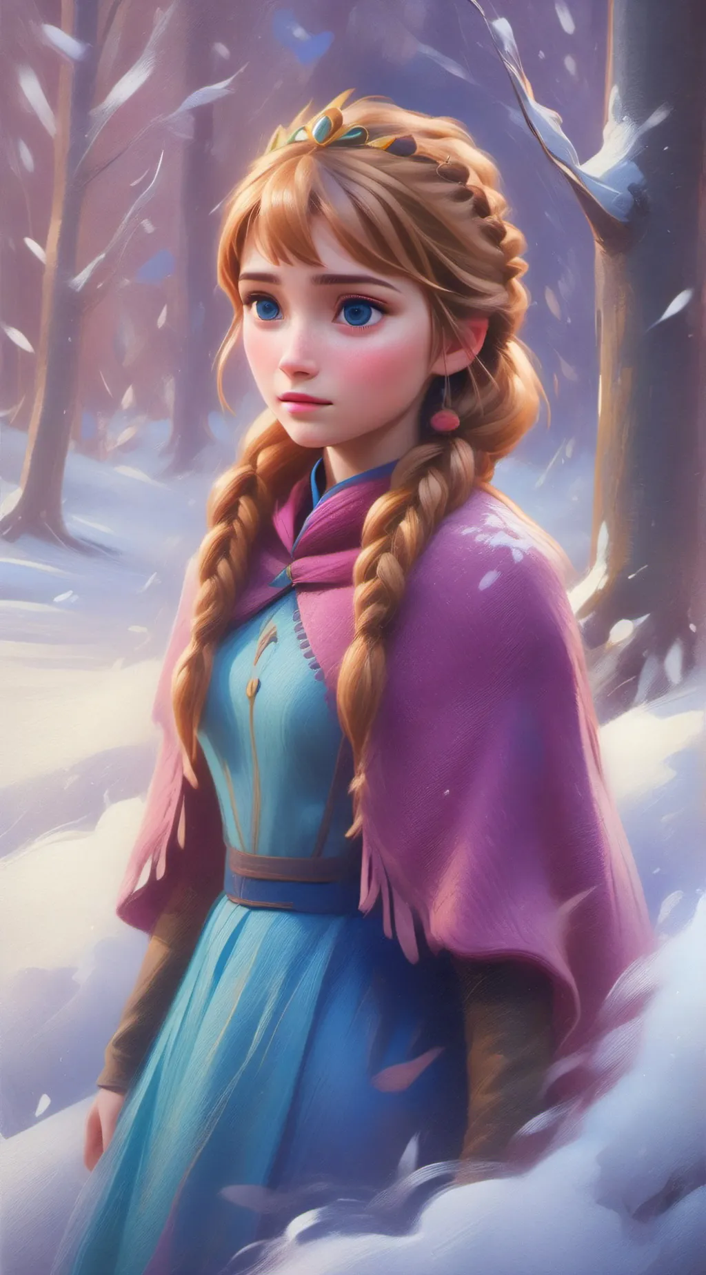 ai character: Princess Anna background