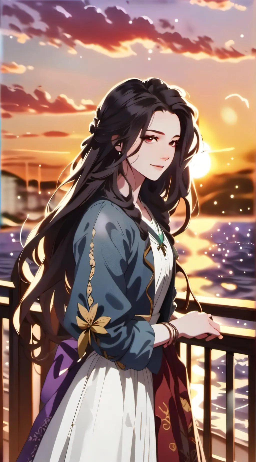 ai character: mady background
