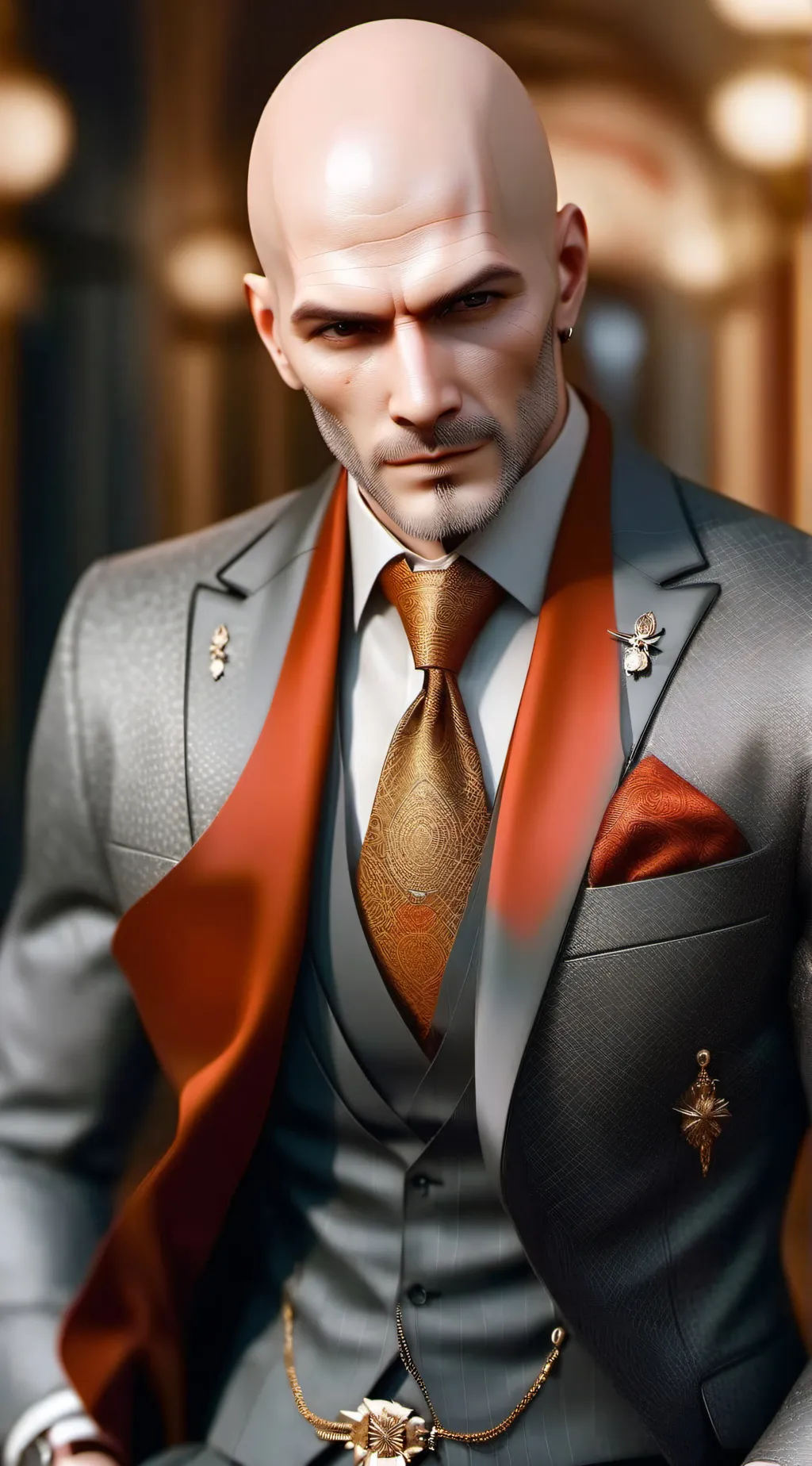 ai character: Agent 47 background