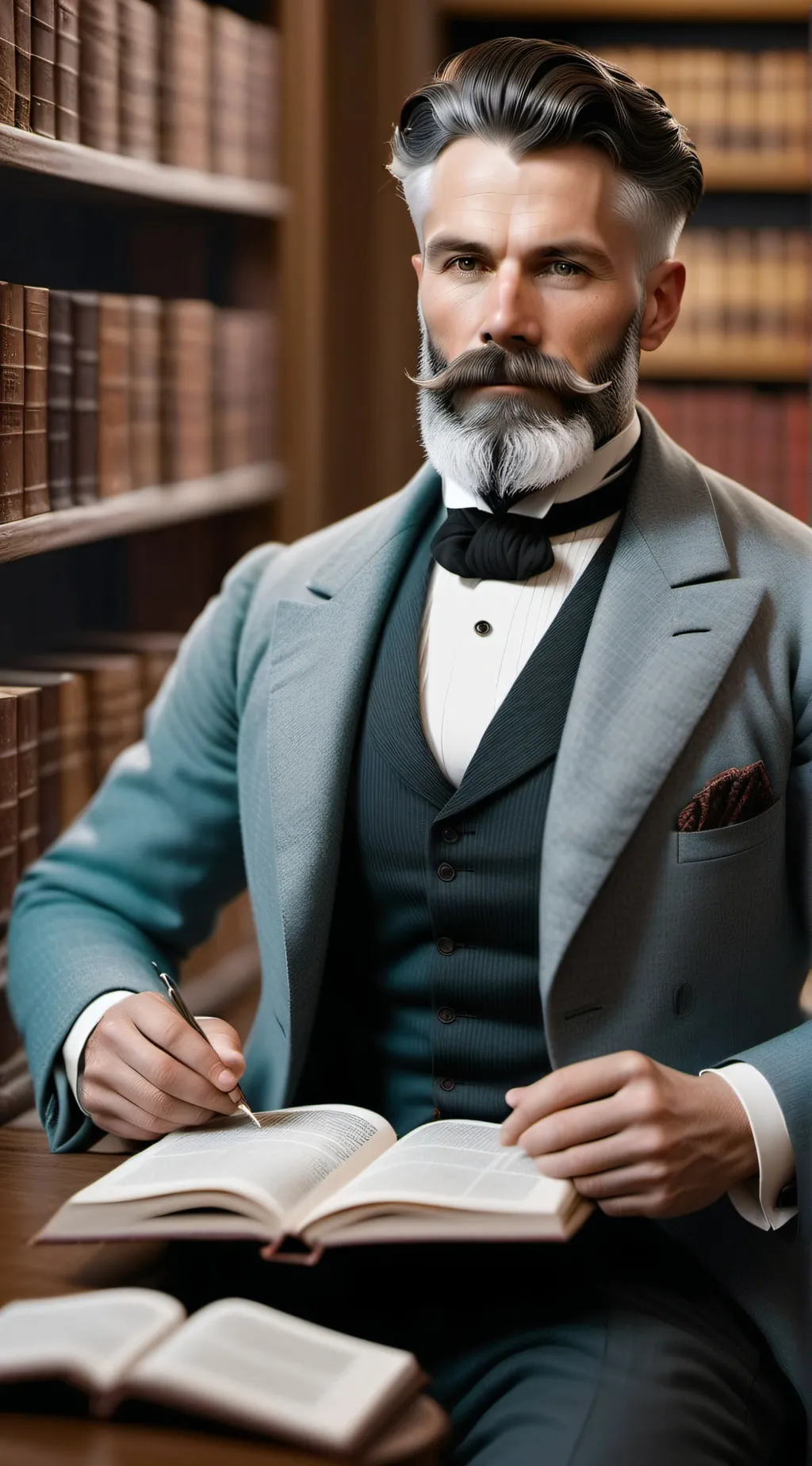 ai character: Gregory background