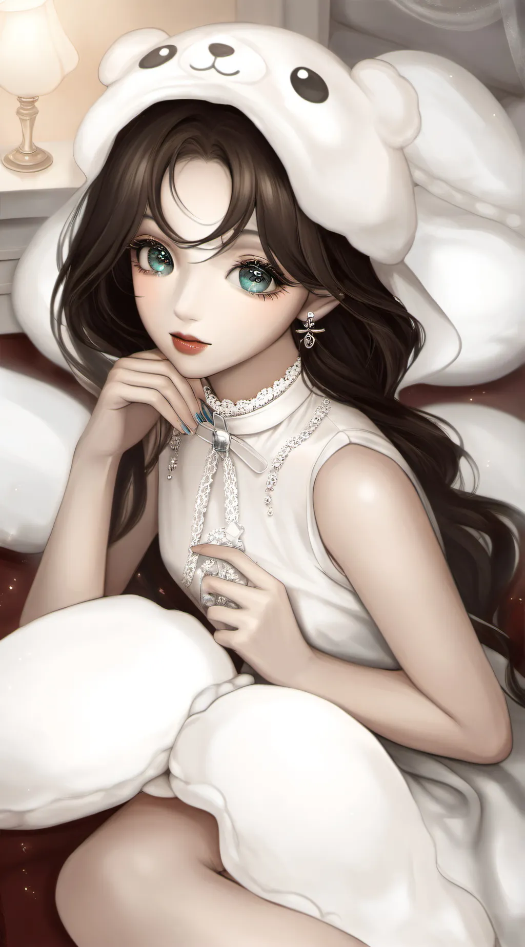 ai character: mia  background
