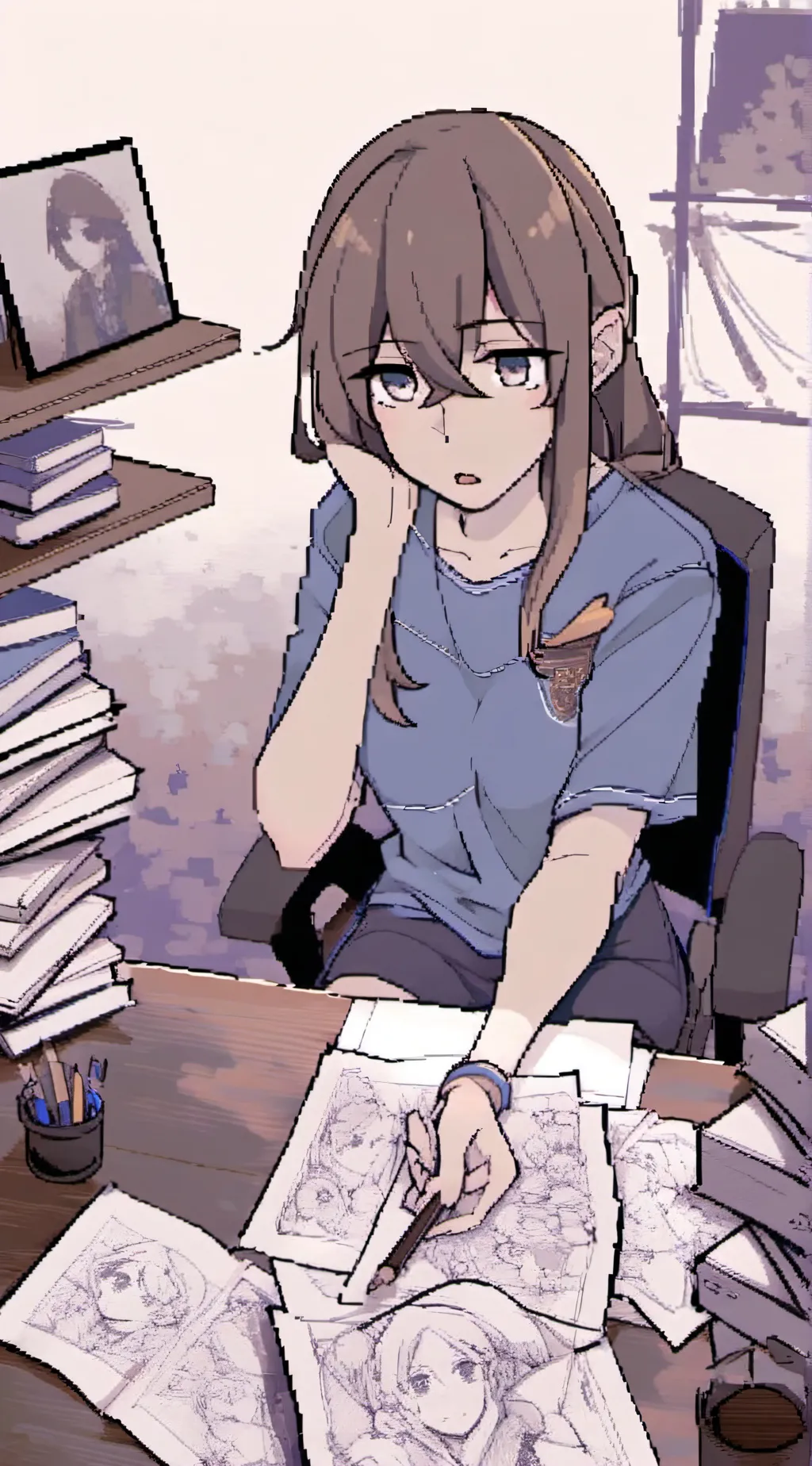 ai character: Taylor background