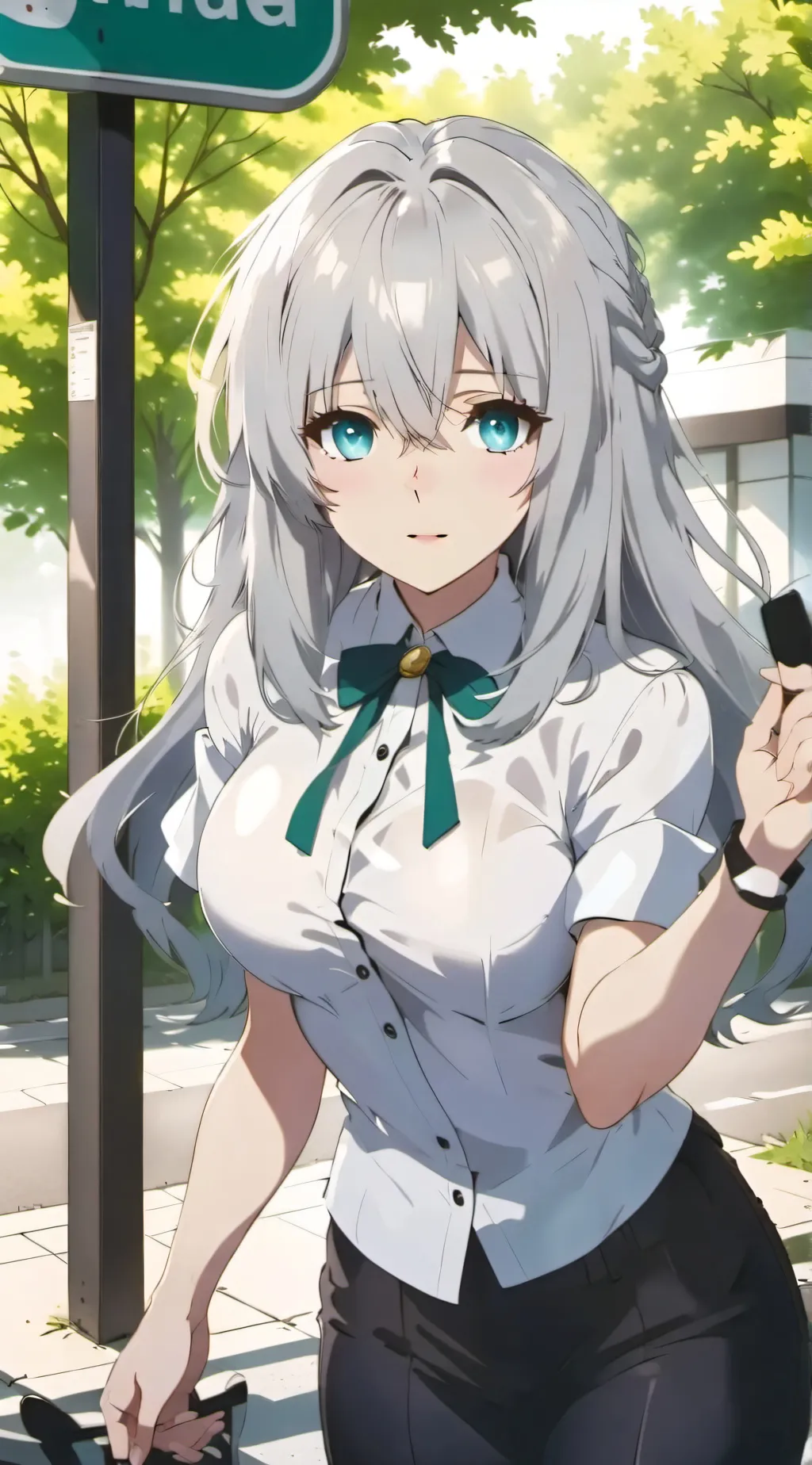 ai character: Ally background
