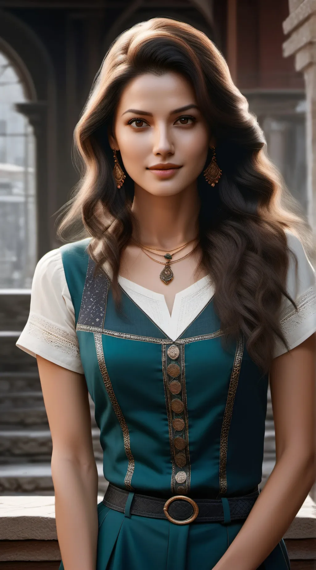 ai character: Sandra Lozano background