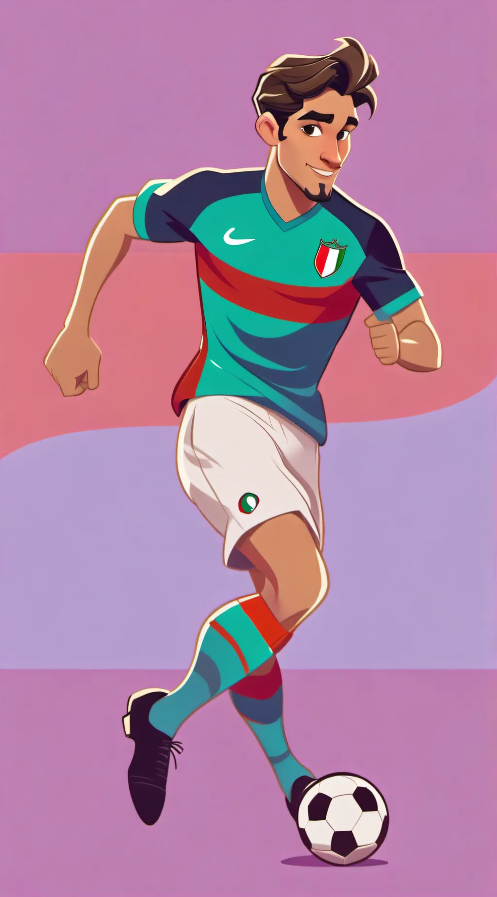 ai character: Daniel Allegri background