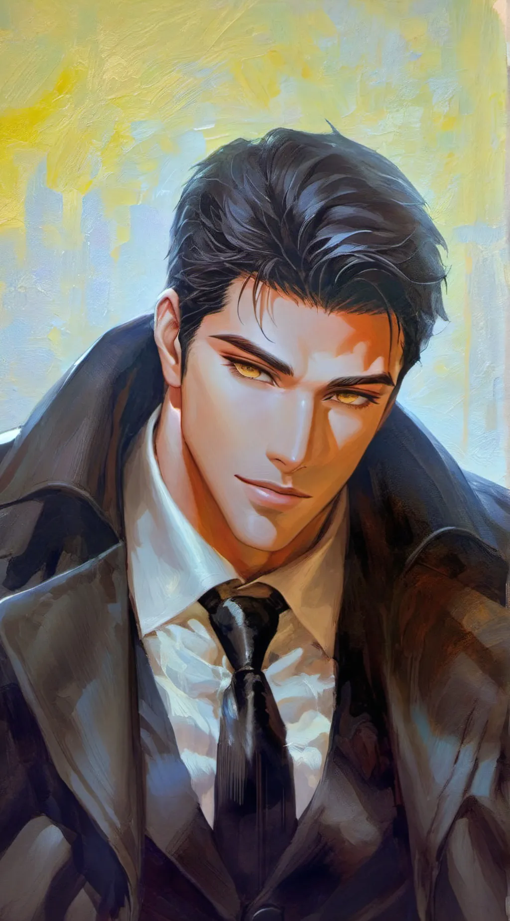 ai character: Brandon  background