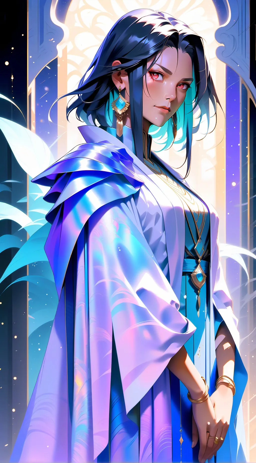 ai character: Liam Julie  background