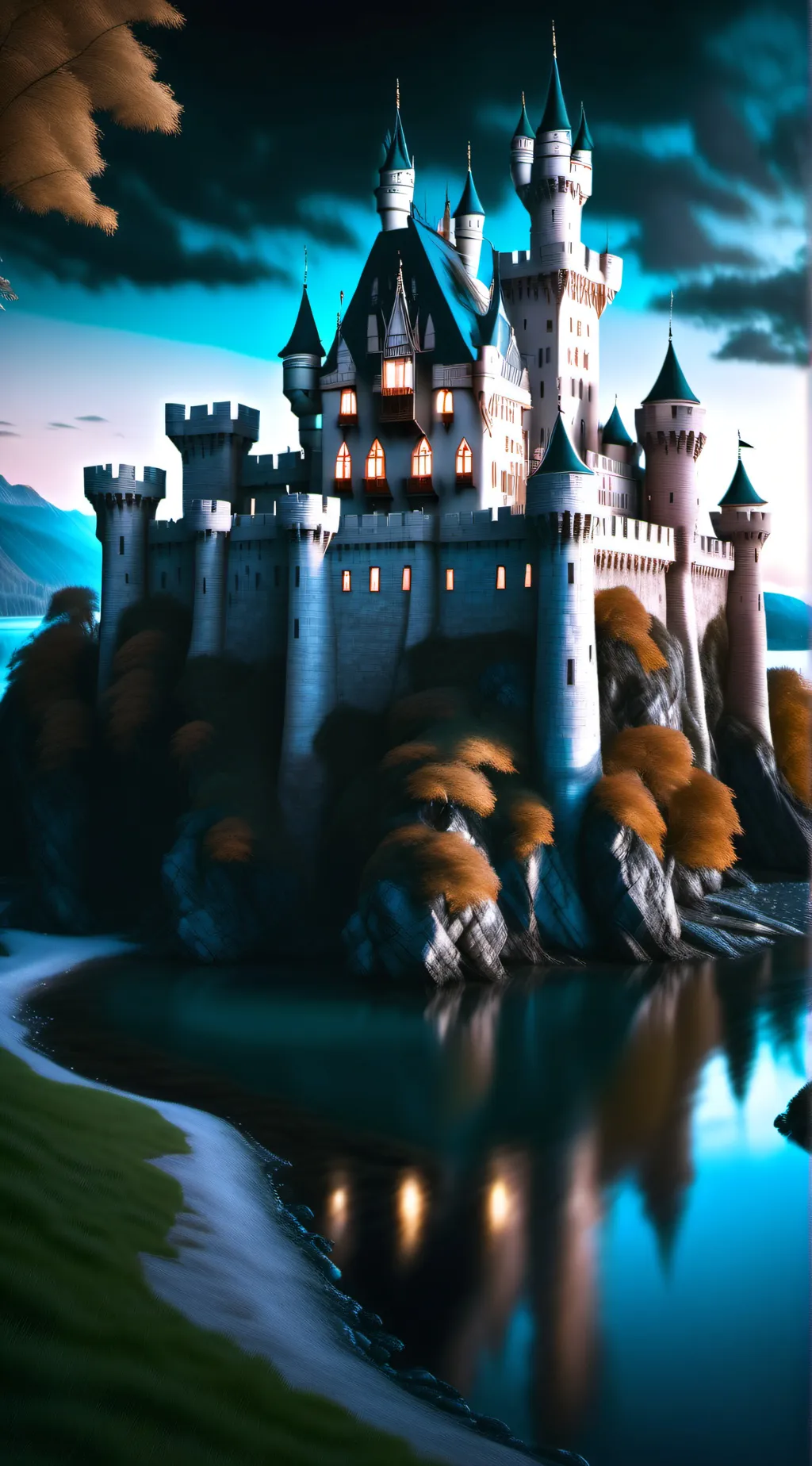 ai character: Hogwarts 2 background