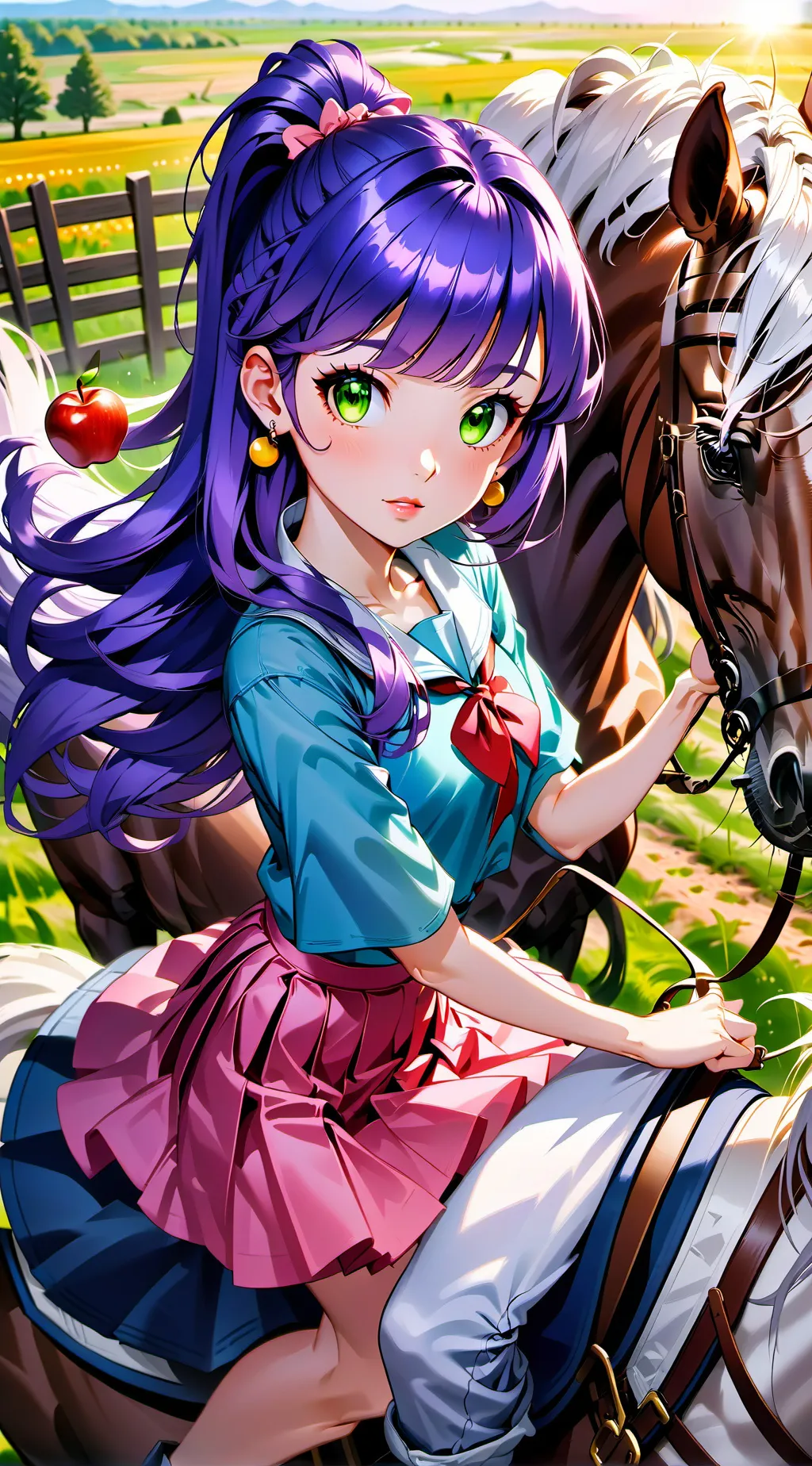 Talkie AI - Chat with Mha horse riding❤️