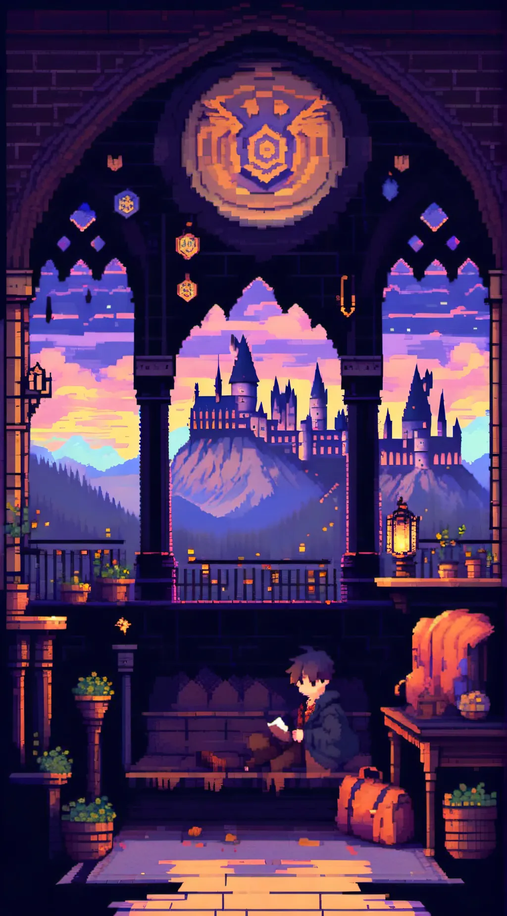 ai character: HP cast interview background