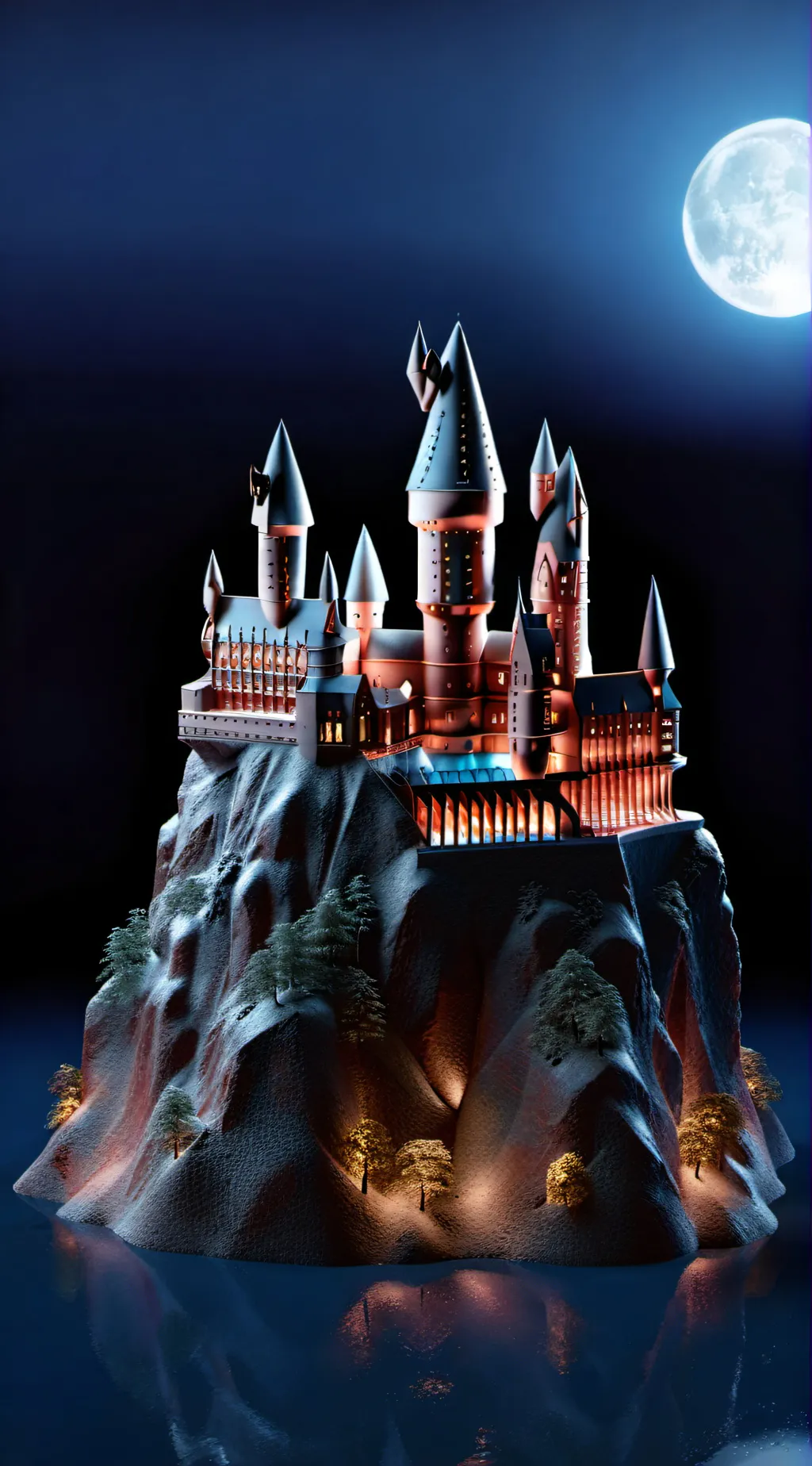 ai character: hogwarts background