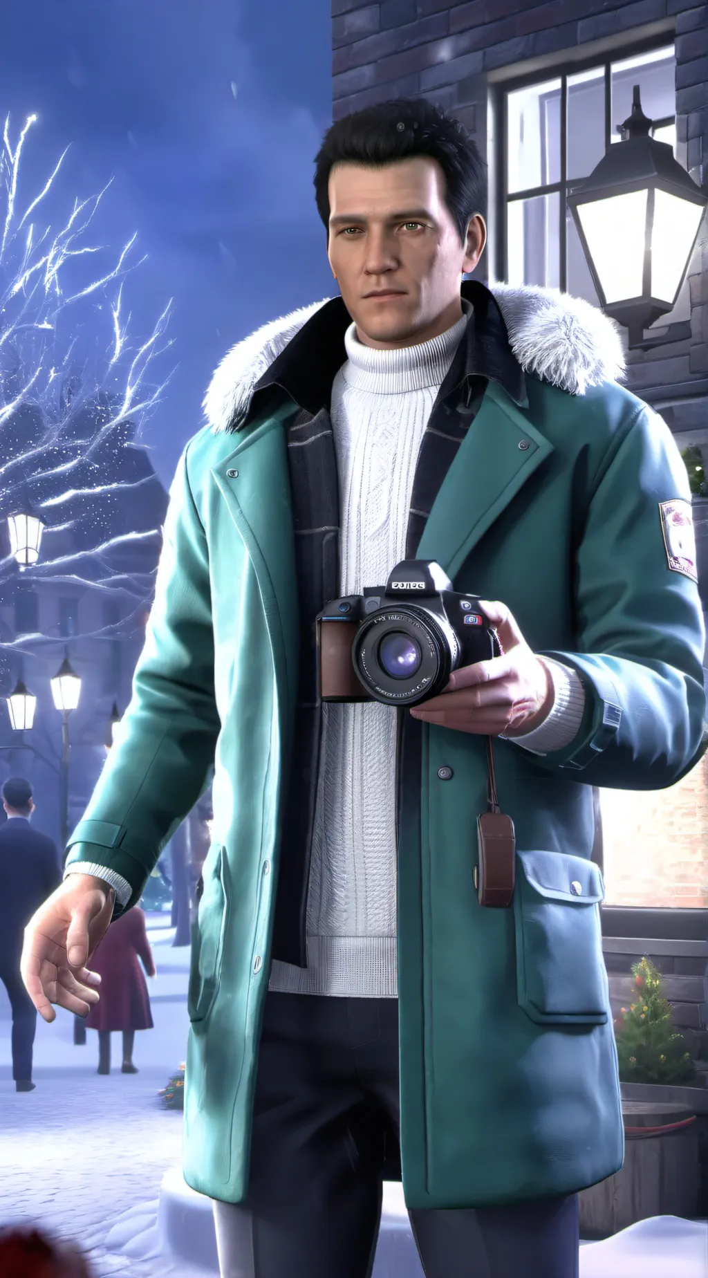 ai character: Frank West DR4 background