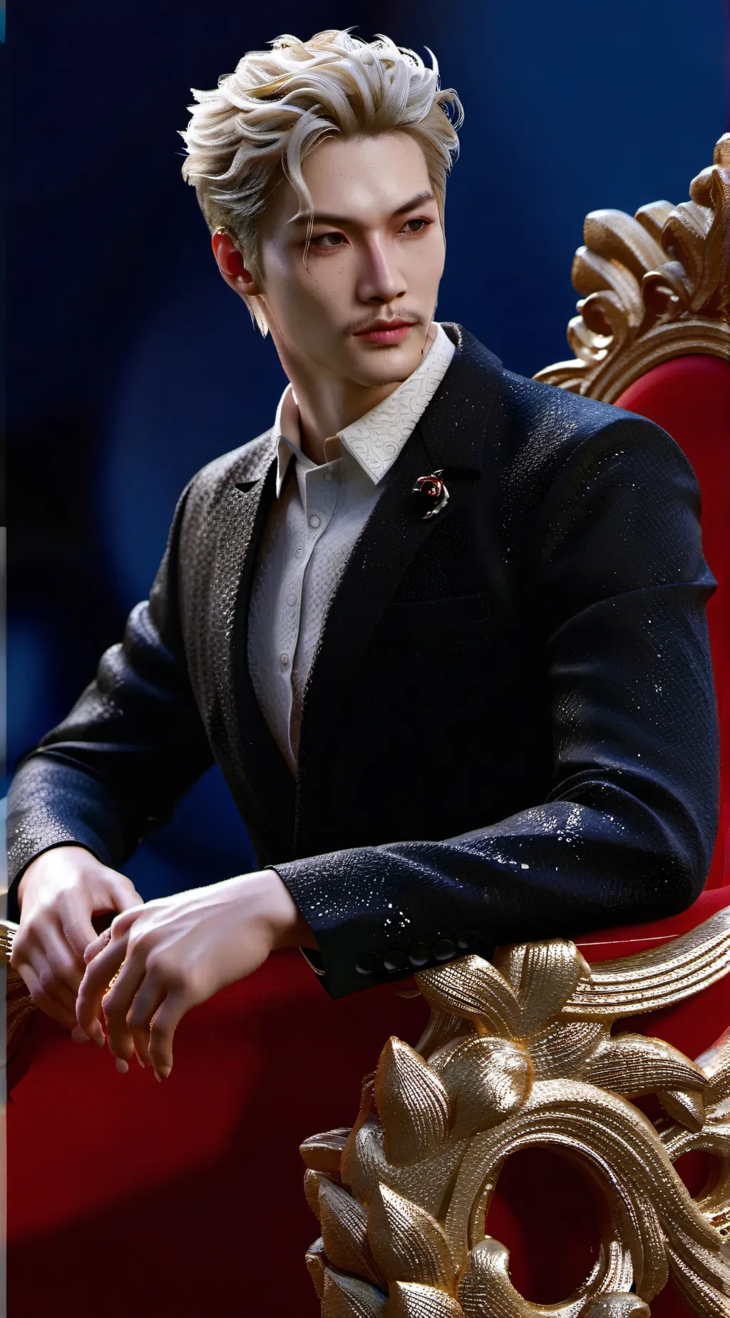 ai character: Lee felix  background