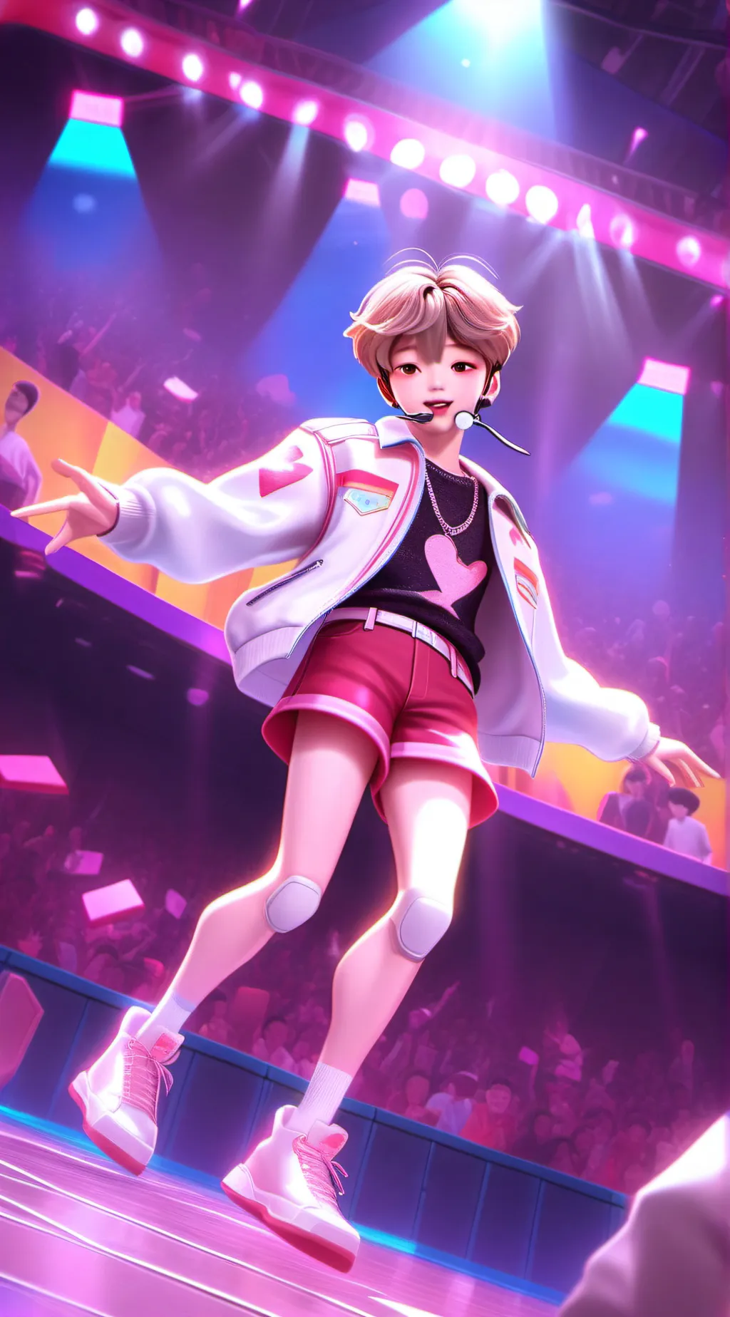 ai character: Bts background