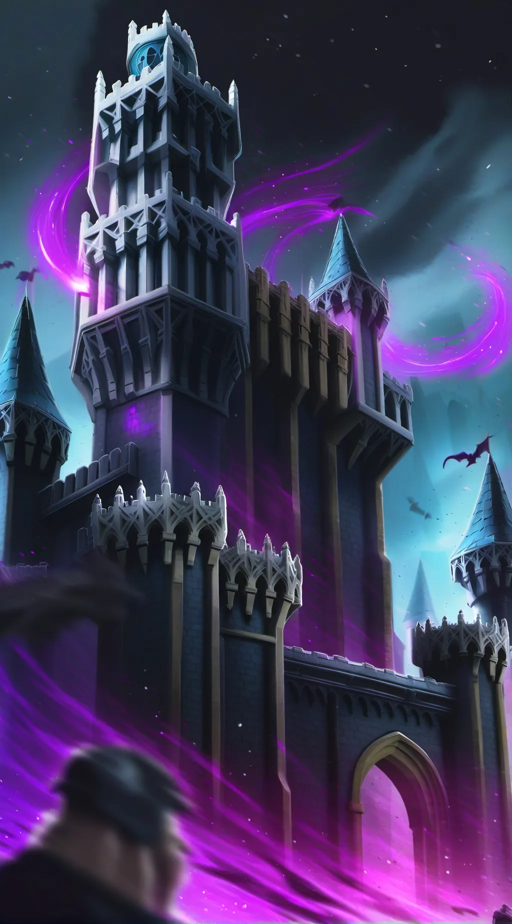 ai character: HOGWARTS(hybrid) background