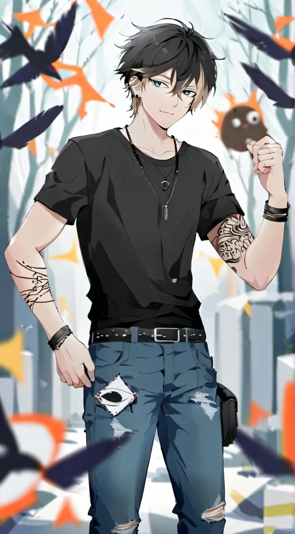 ai character: asher background