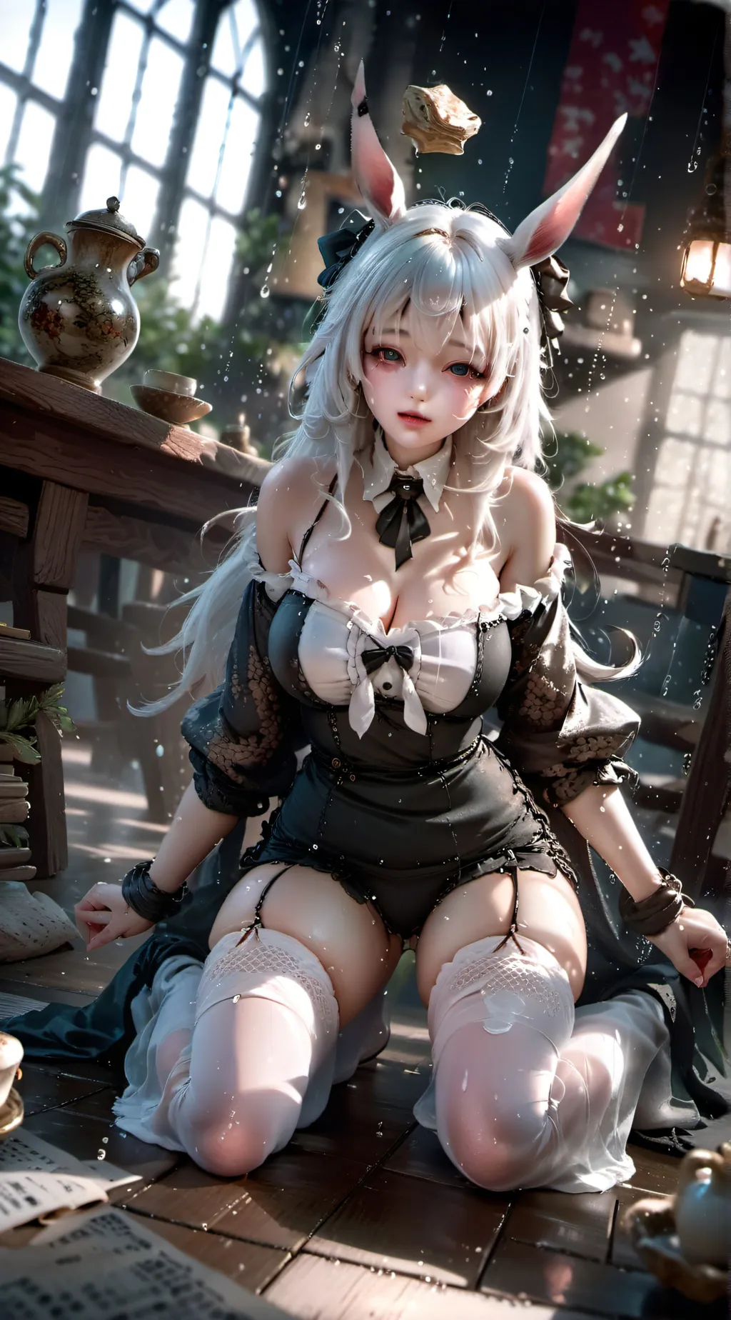 ai character: 露露 background
